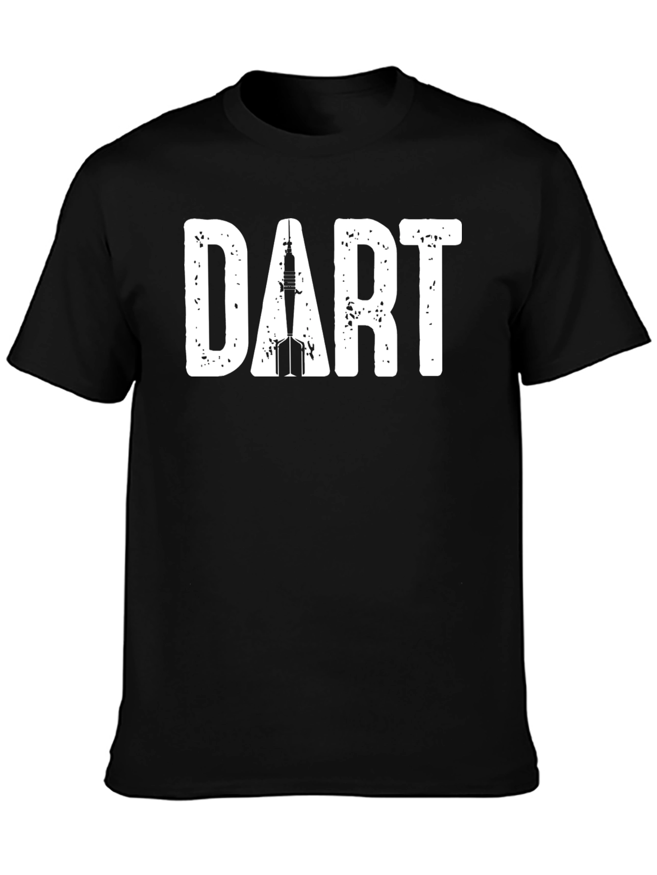 DART Graphic Tee - Cool Casual Black T-Shirt