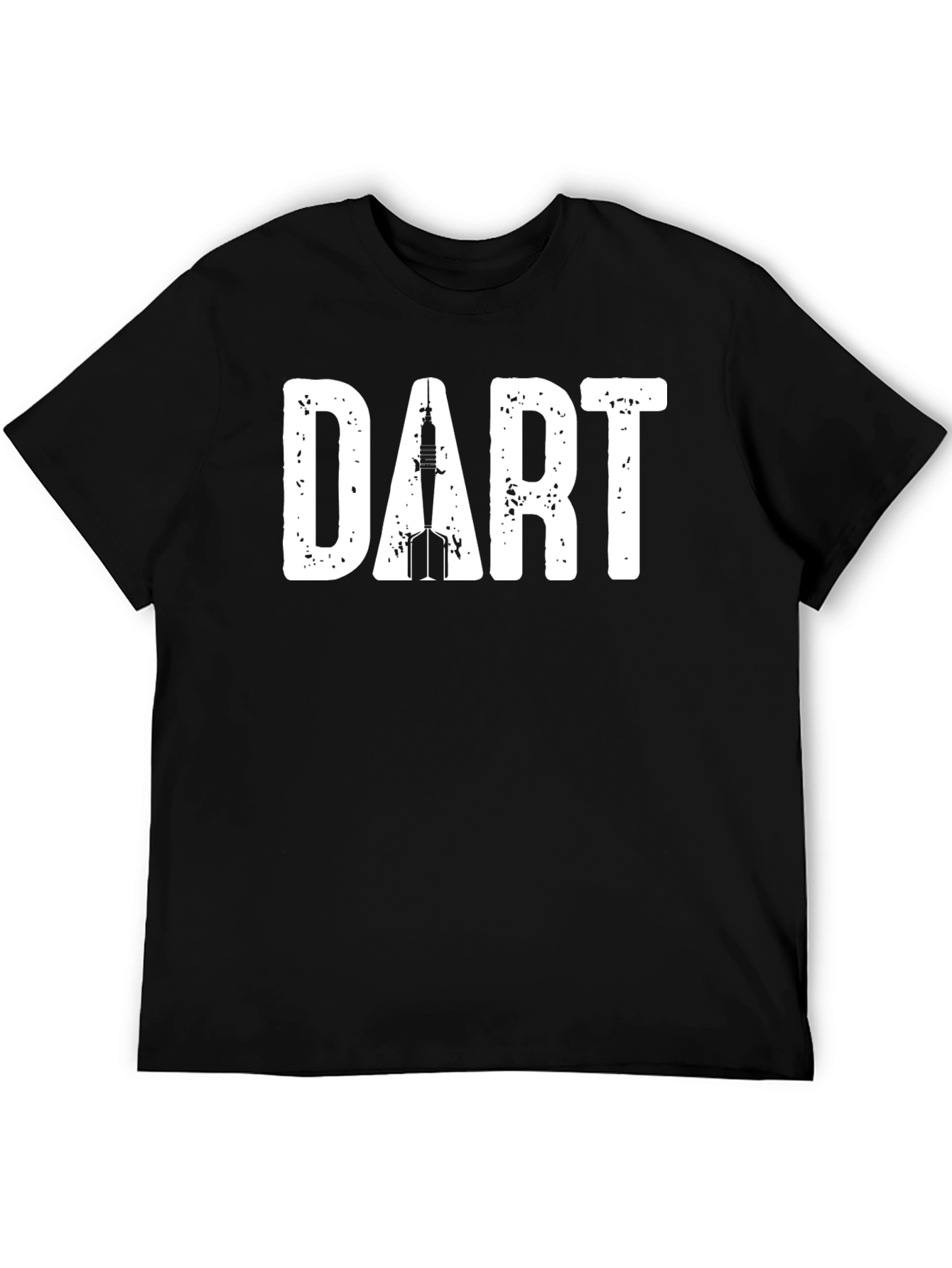 DART Graphic Tee - Cool Casual Black T-Shirt