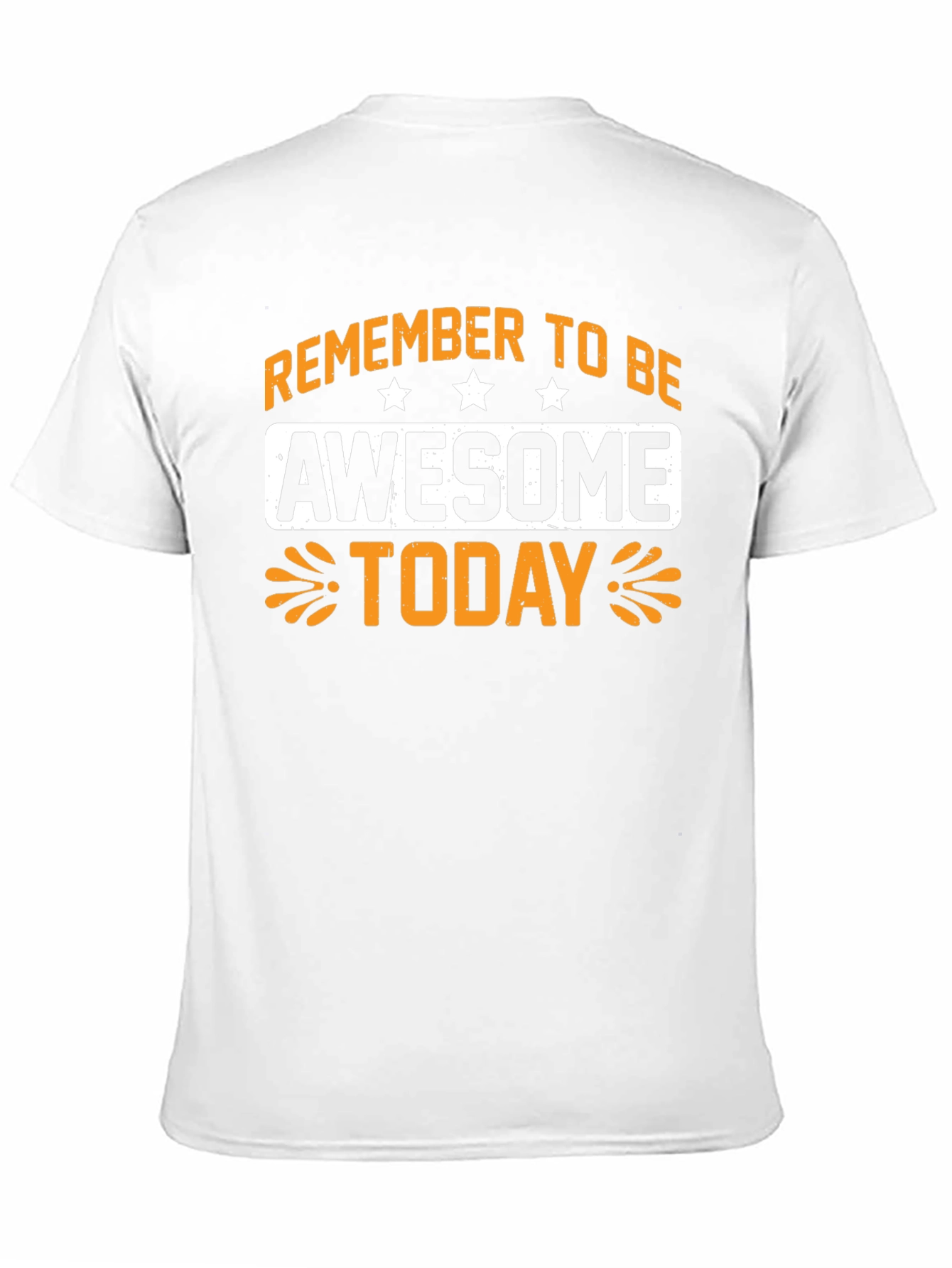 Awesome Today Graphic Tee - Black Cotton T-Shirt