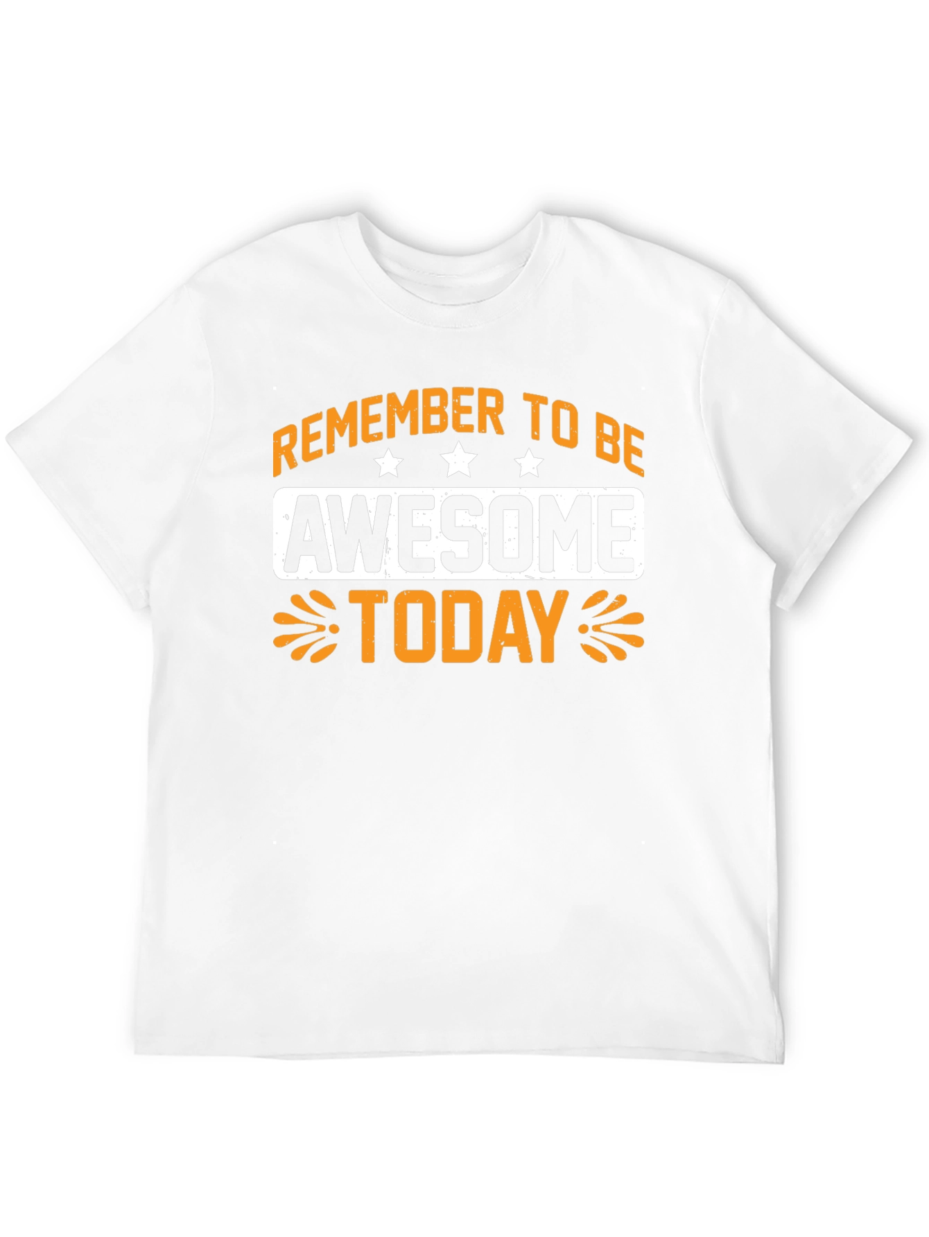 Awesome Today Graphic Tee - Black Cotton T-Shirt