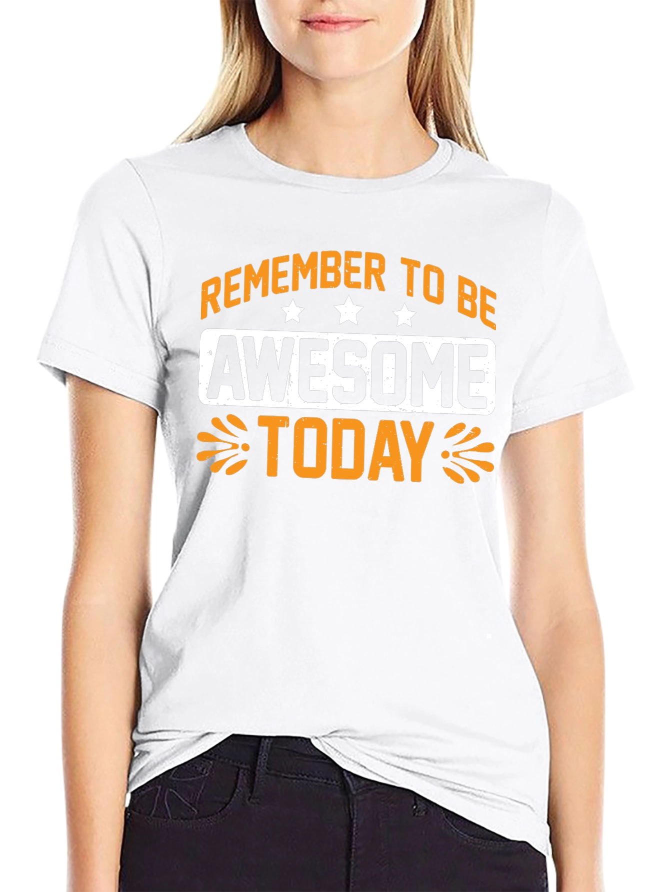 Awesome Today Graphic Tee - Black Cotton T-Shirt