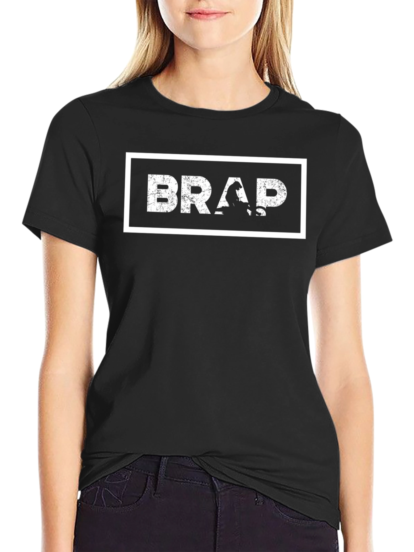 Black BRAP Graphic Tee