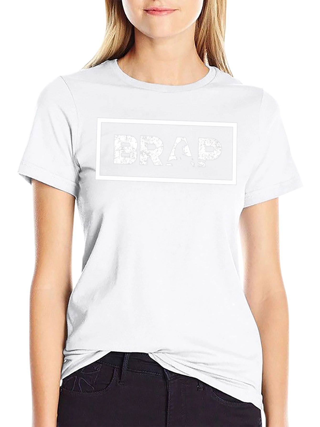 Black BRAP Graphic Tee