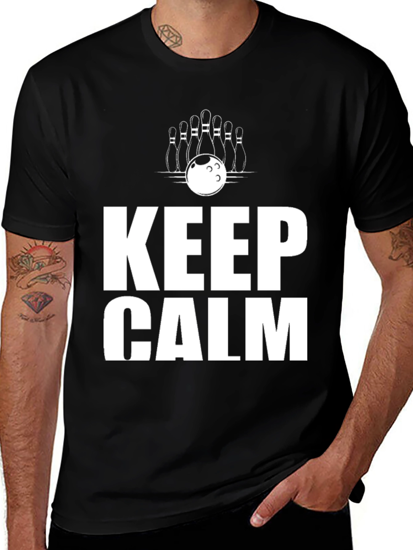 Keep Calm Bowling T-Shirt