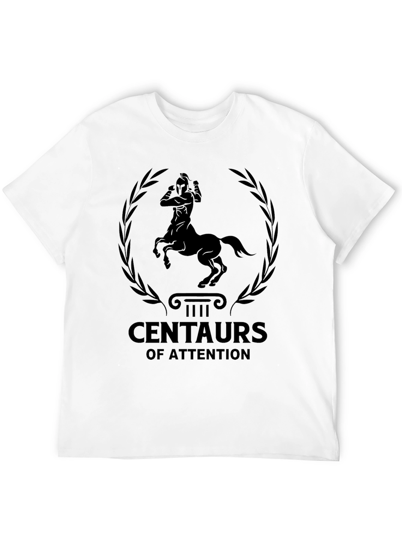 Centaur of Attention Graphic Tee - Black