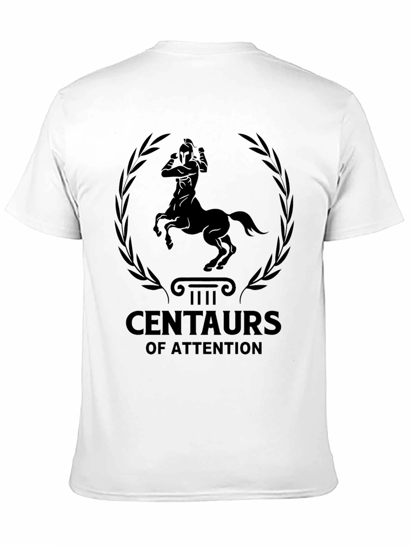 Centaur of Attention Graphic Tee - Black