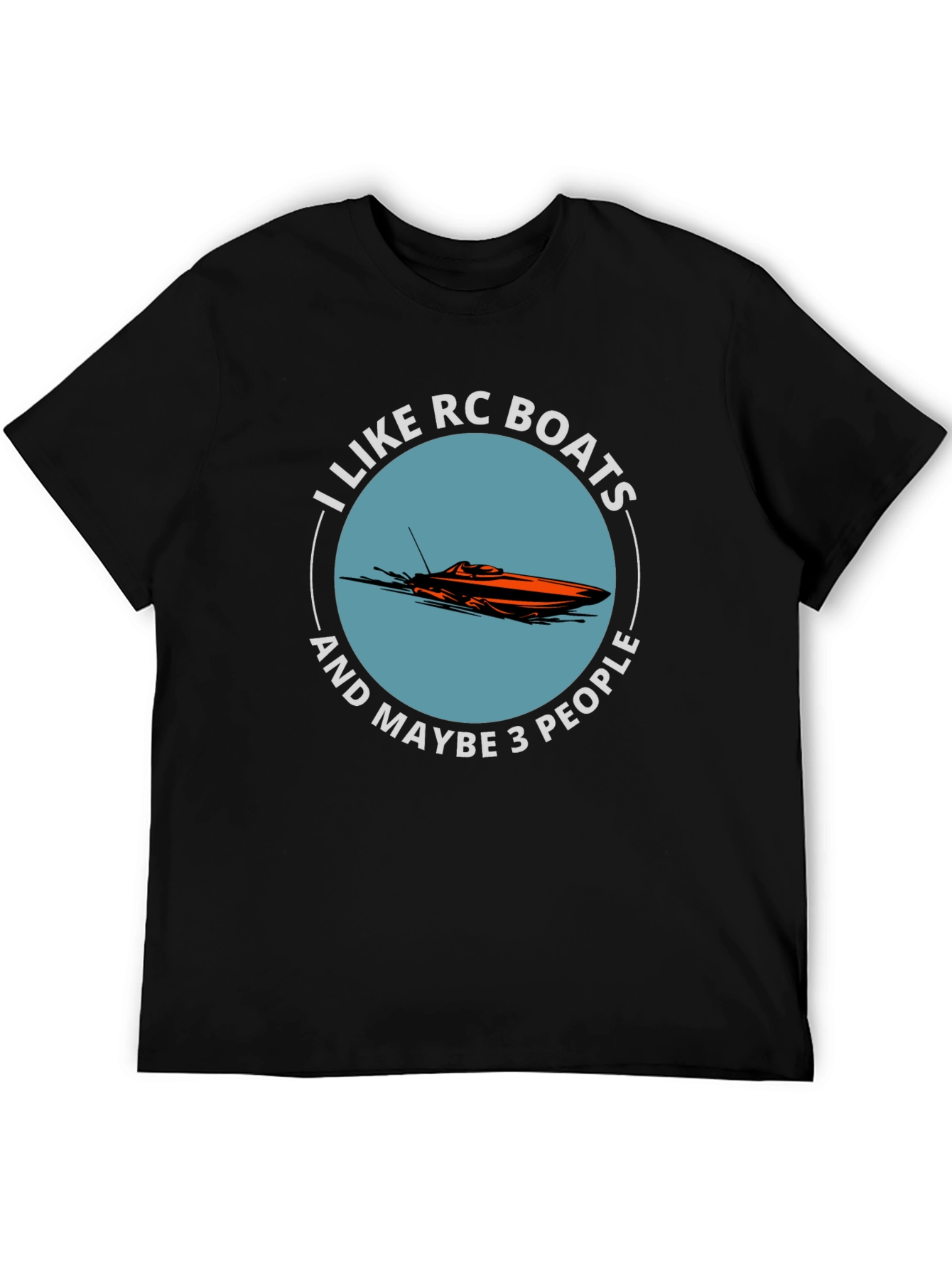 I Like RC Boats T-Shirt Funny Hobby Tee