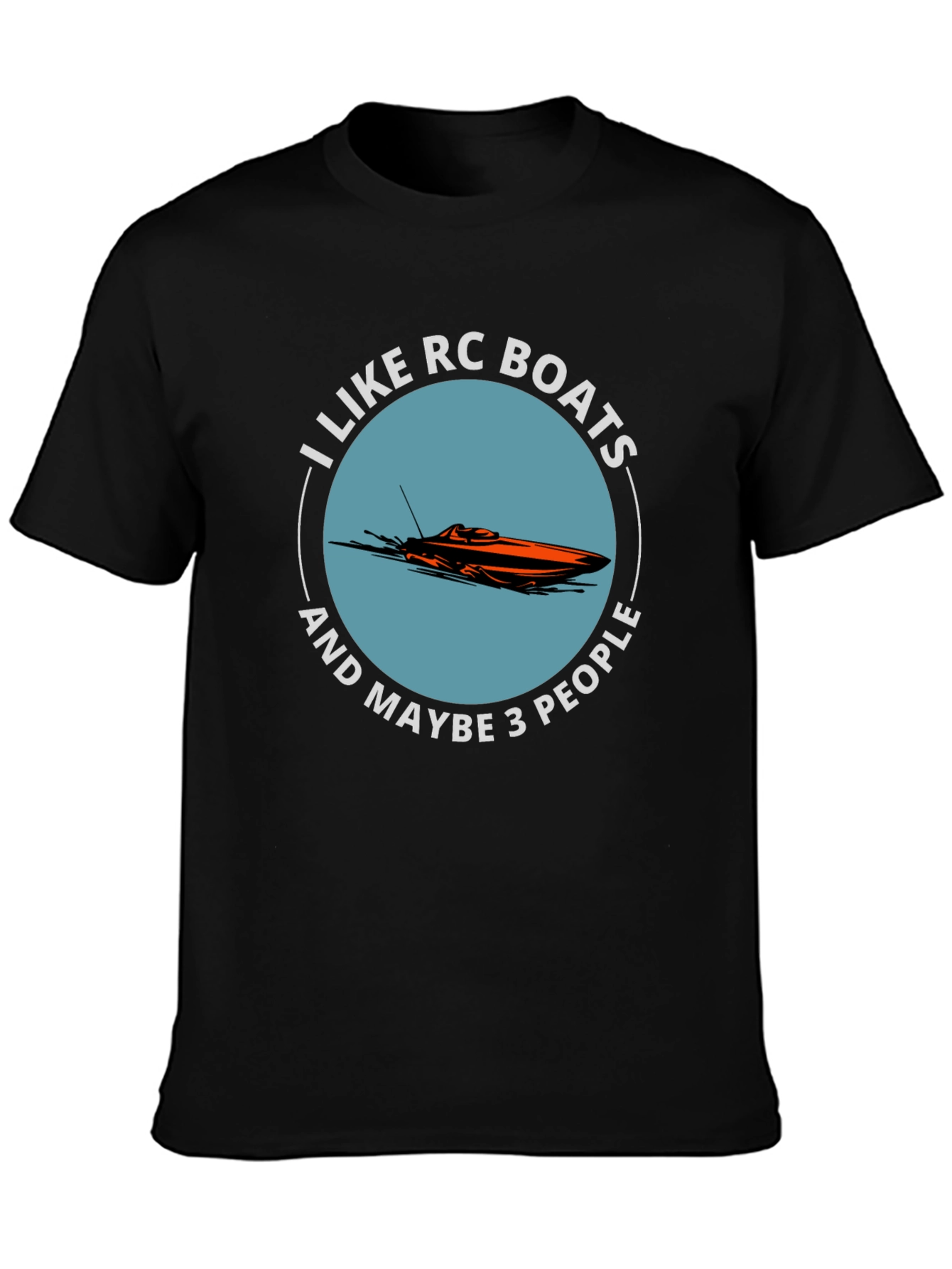 I Like RC Boats T-Shirt Funny Hobby Tee