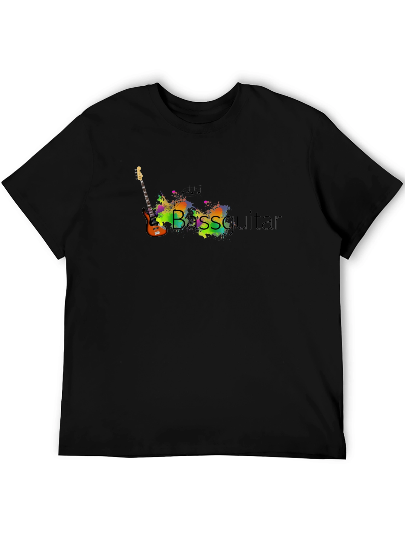 Bass Guitar Graphic Tee - Music Lover T-Shirt