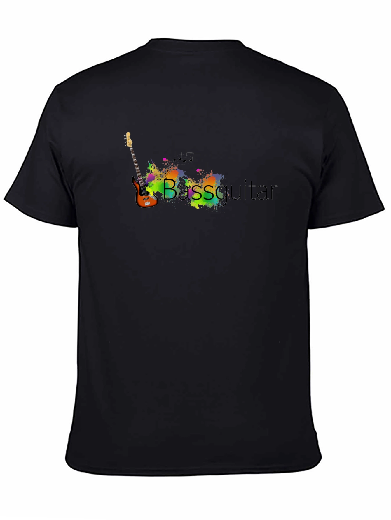 Bass Guitar Graphic Tee - Music Lover T-Shirt