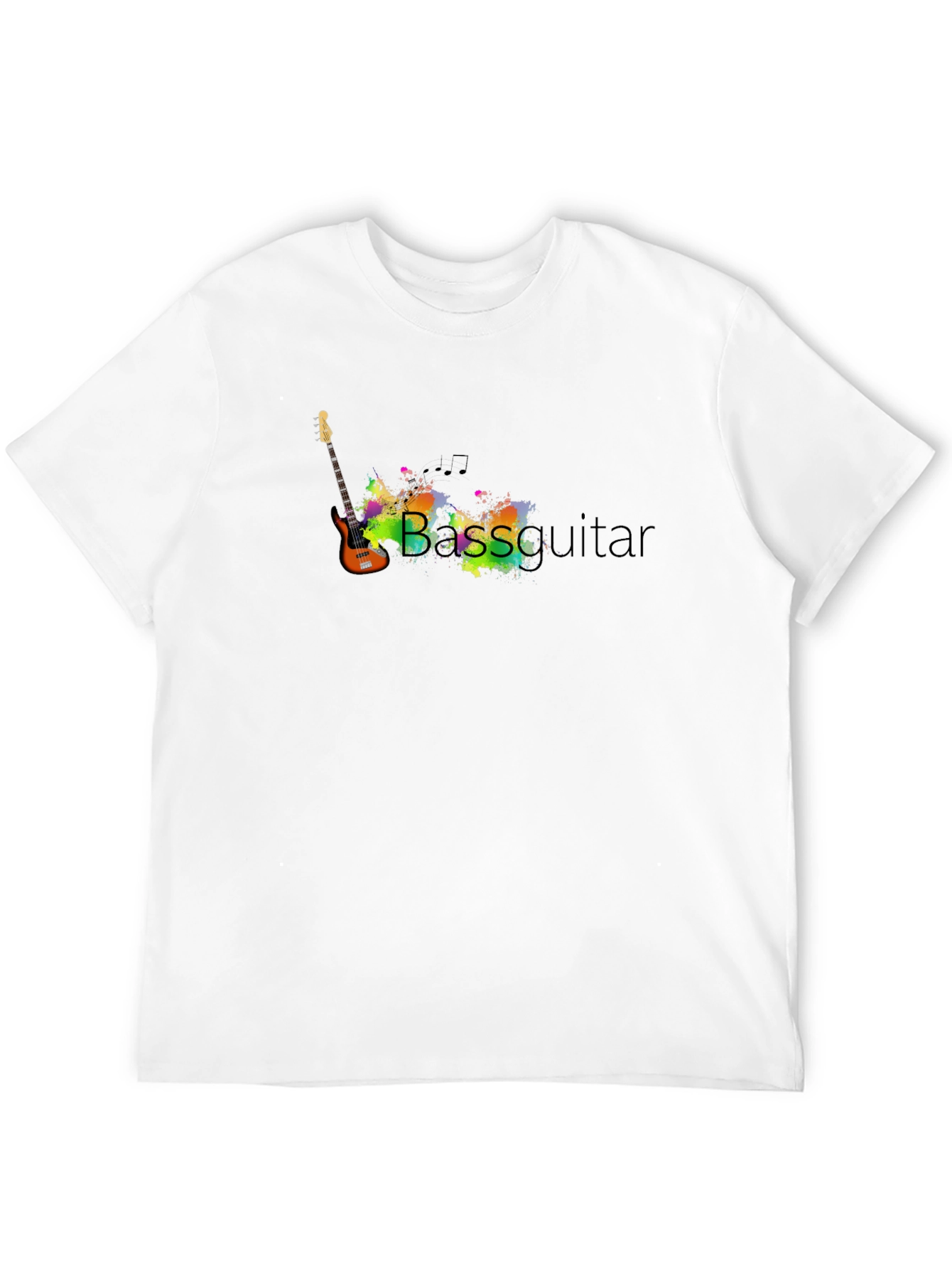 Bass Guitar Graphic Tee - Music Lover T-Shirt