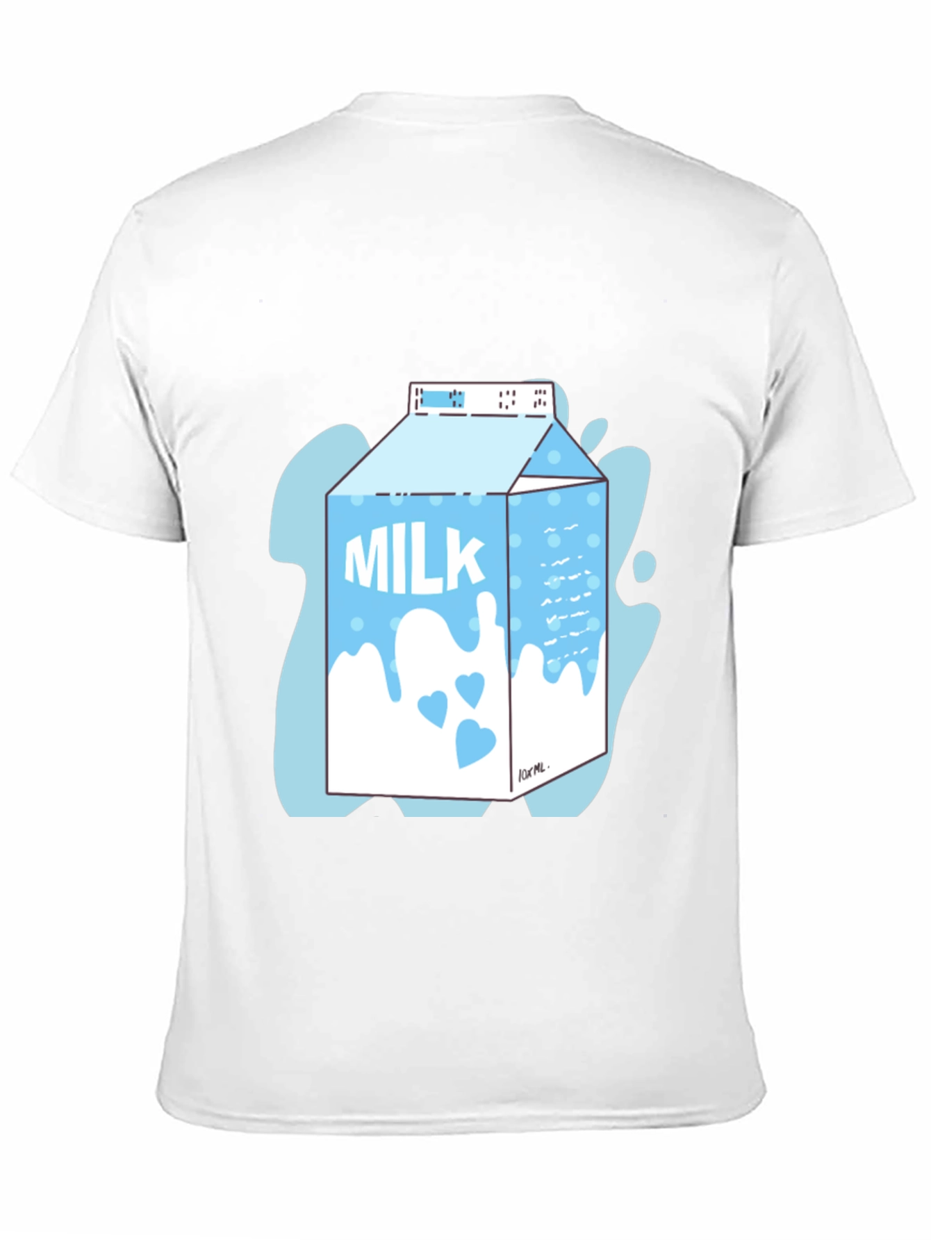 Milk Carton Graphic Tee - Trendy & Cool