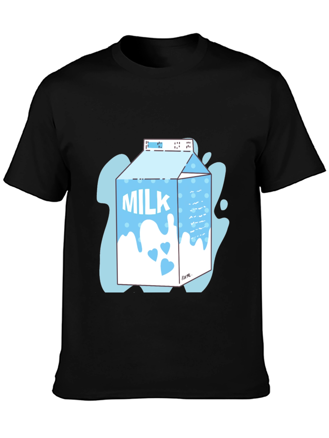 Milk Carton Graphic Tee - Trendy & Cool