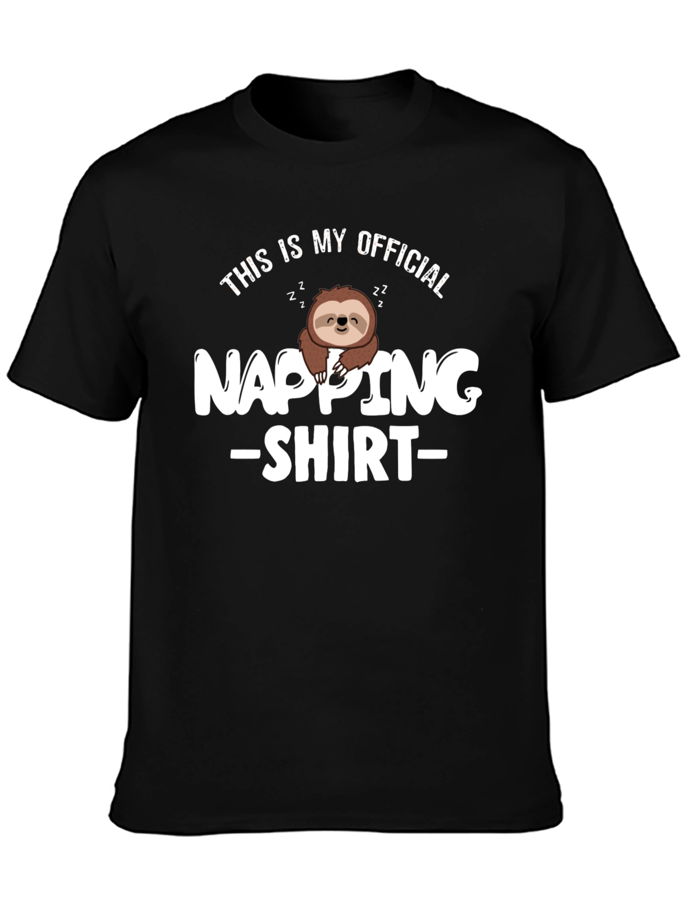 Napping Shirt: Official Sloth Tee
