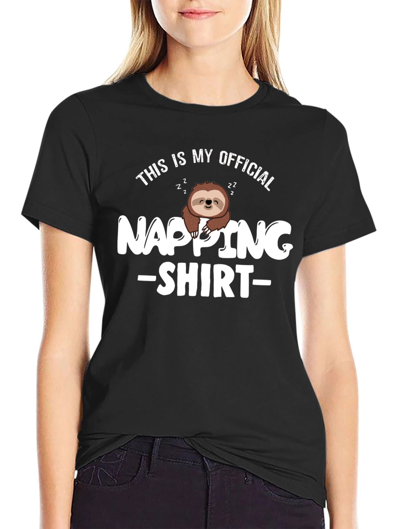 Napping Shirt: Official Sloth Tee