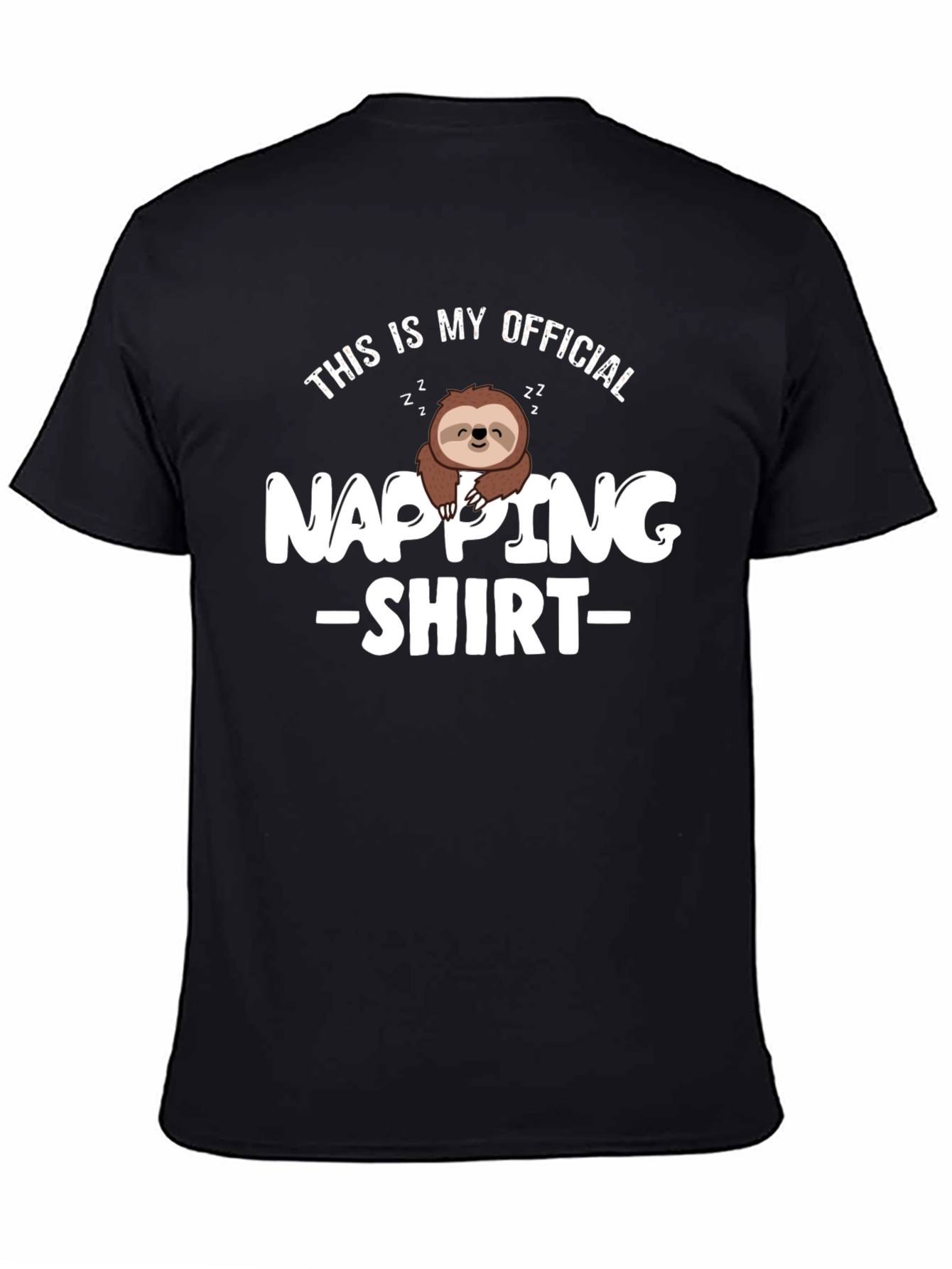 Napping Shirt: Official Sloth Tee