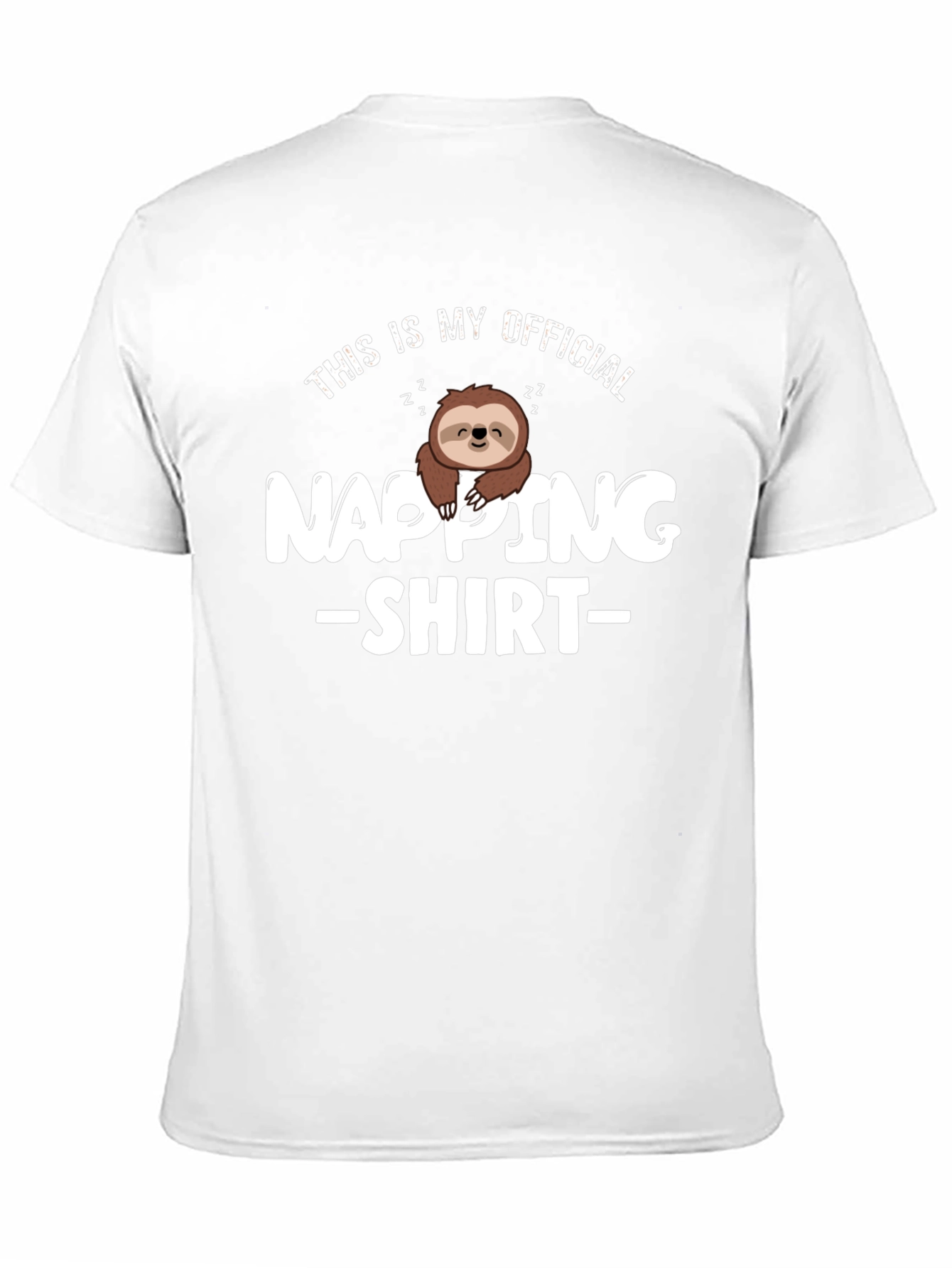 Napping Shirt: Official Sloth Tee