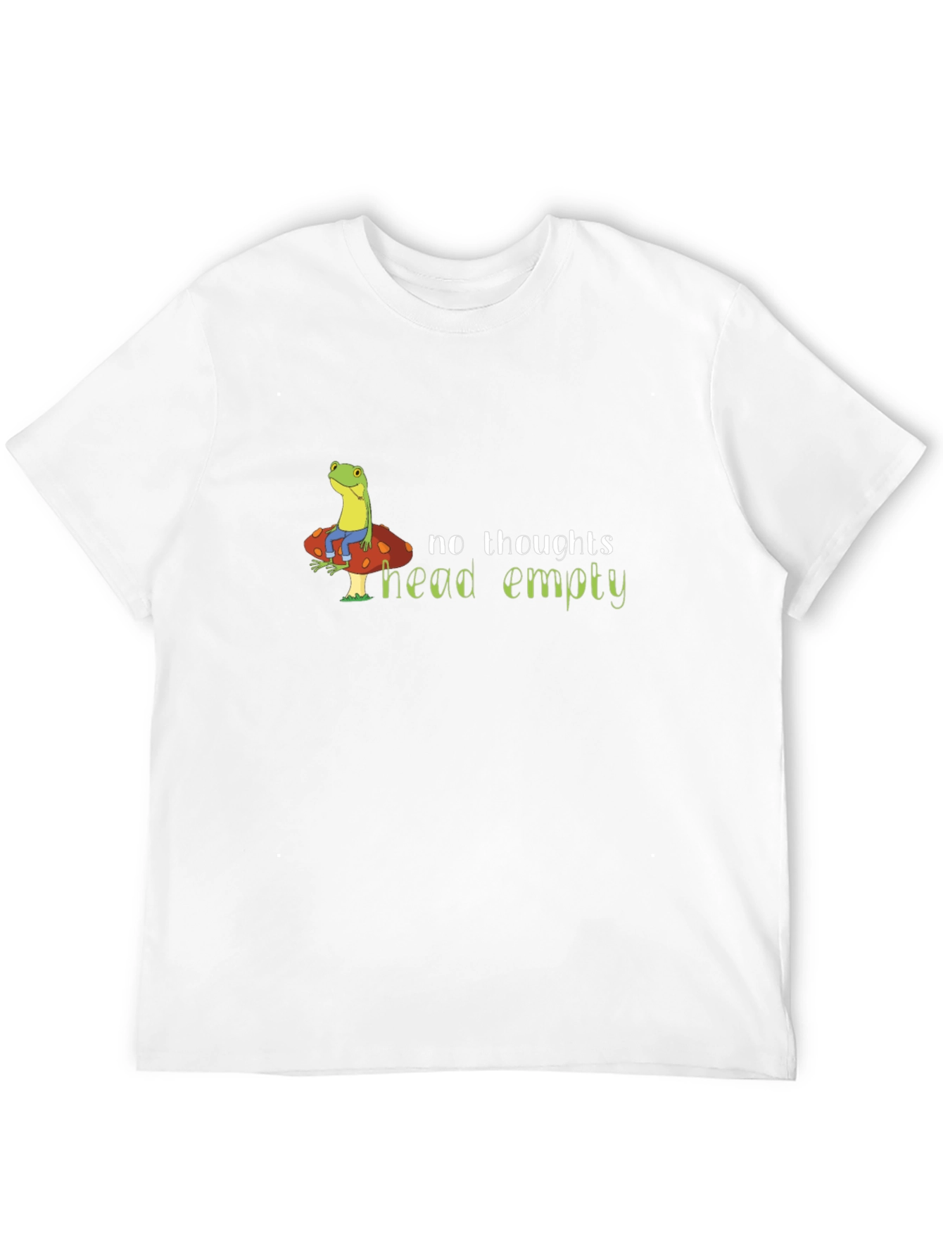 No Thoughts Head Empty Frog T-Shirt