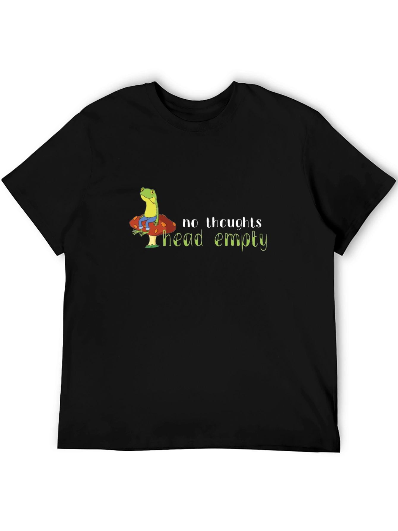 No Thoughts Head Empty Frog T-Shirt