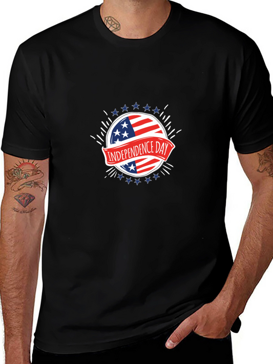 Independence Day Graphic T-Shirt - Patriotic USA