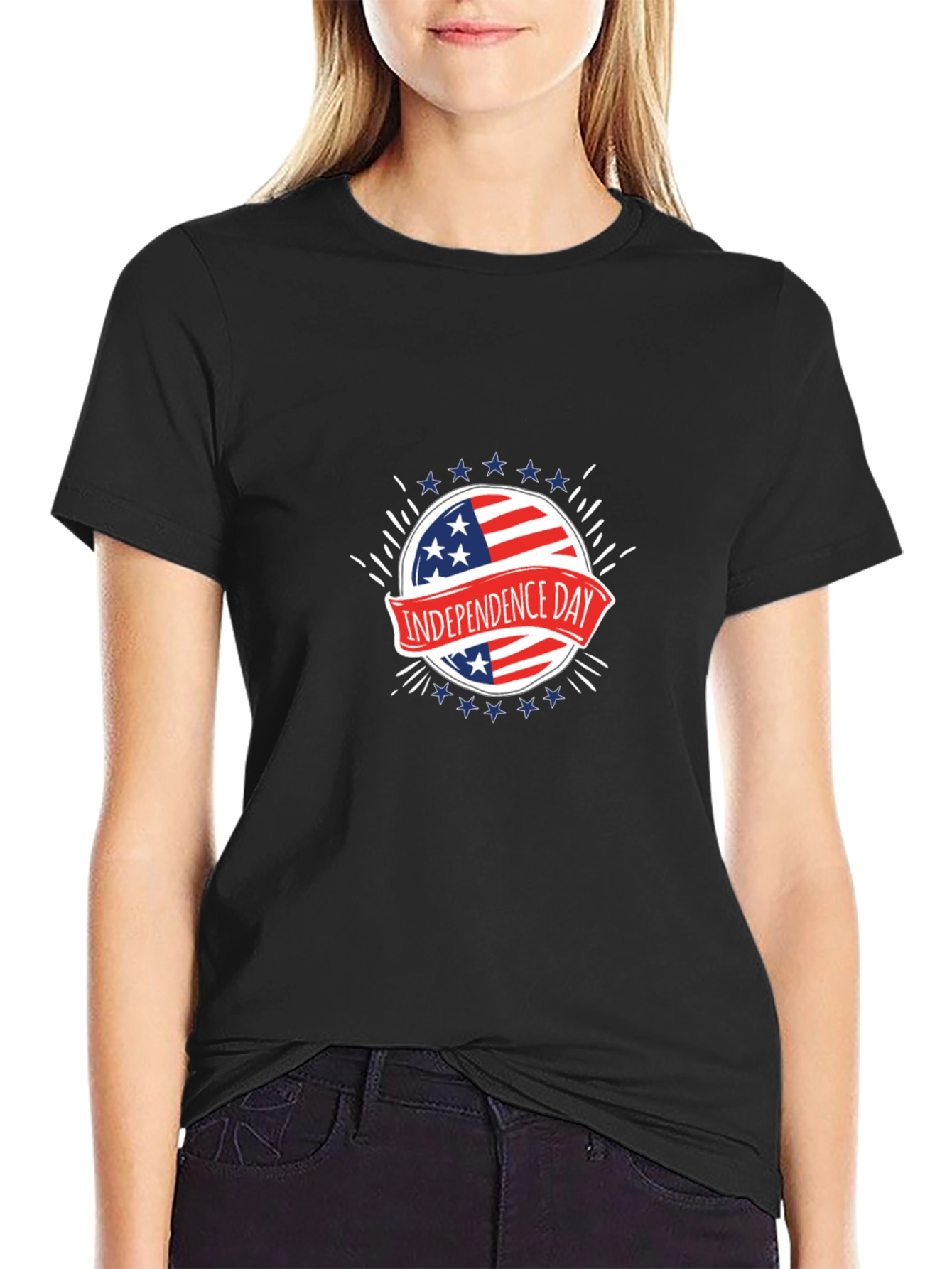 Independence Day Graphic T-Shirt - Patriotic USA