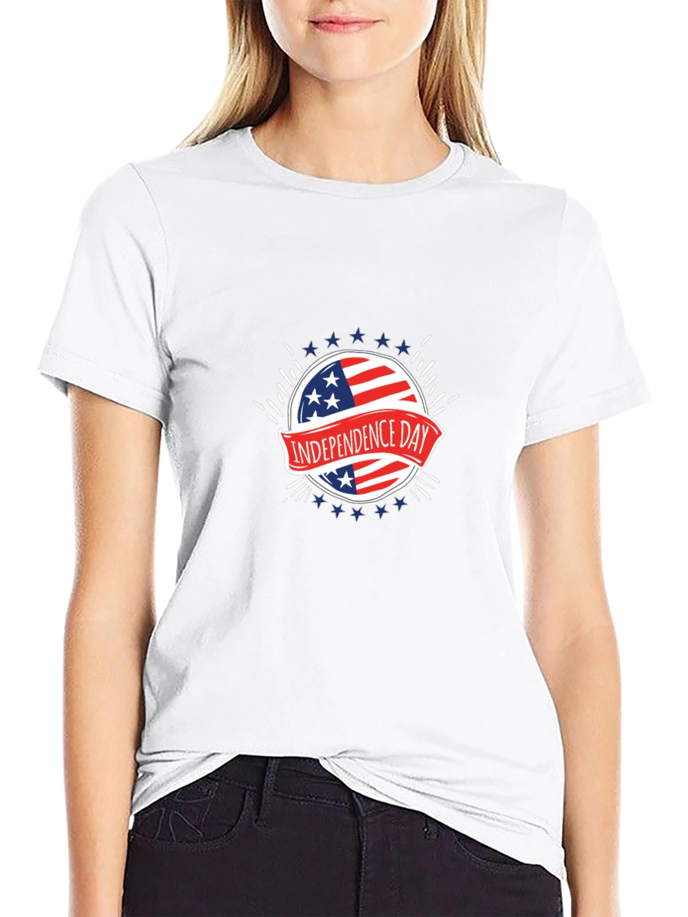 Independence Day Graphic T-Shirt - Patriotic USA