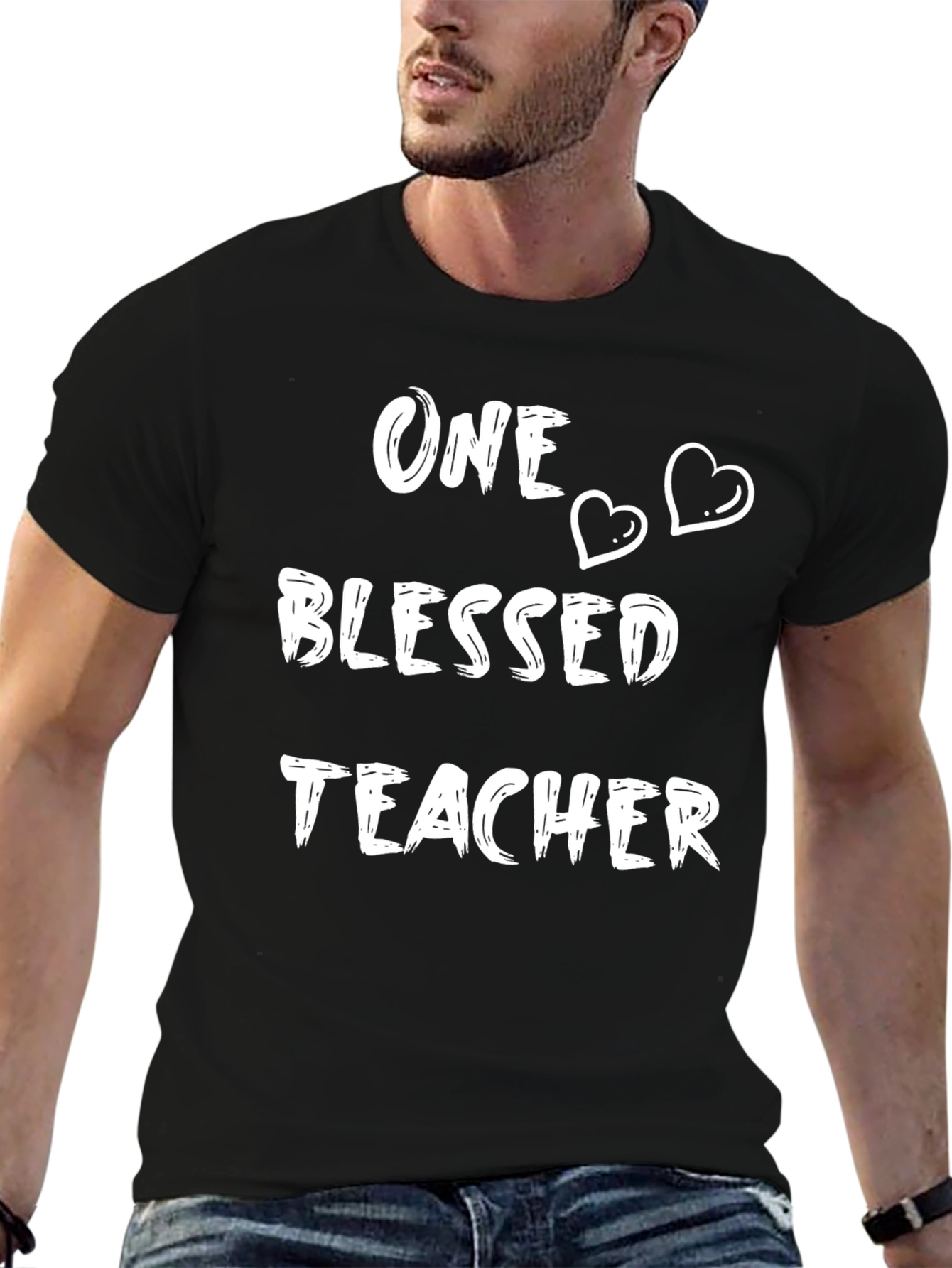 One Blessed Teacher Graphic Tee
