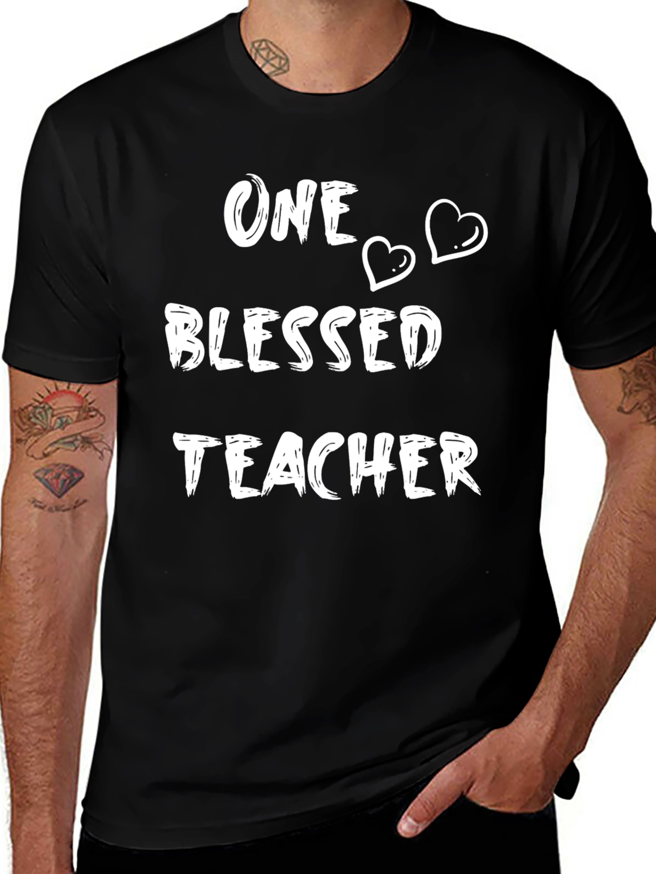 One Blessed Teacher Graphic Tee