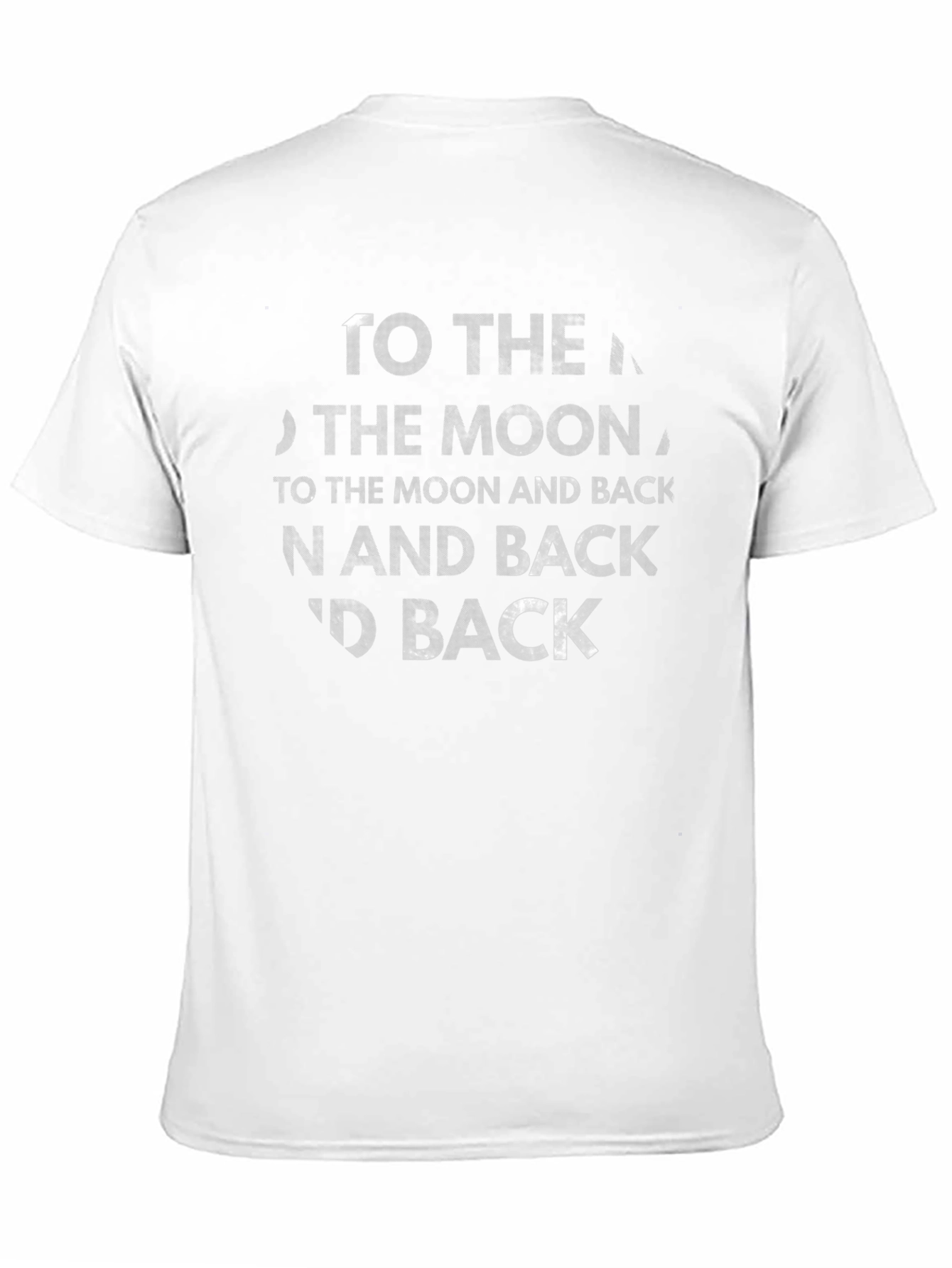 To the Moon and Back Black Graphic Tee