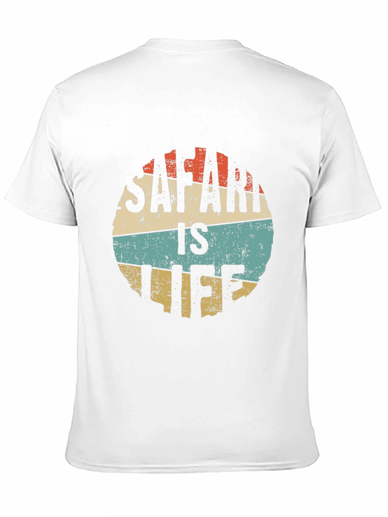 Safari Is Life Retro Graphic T-Shirt