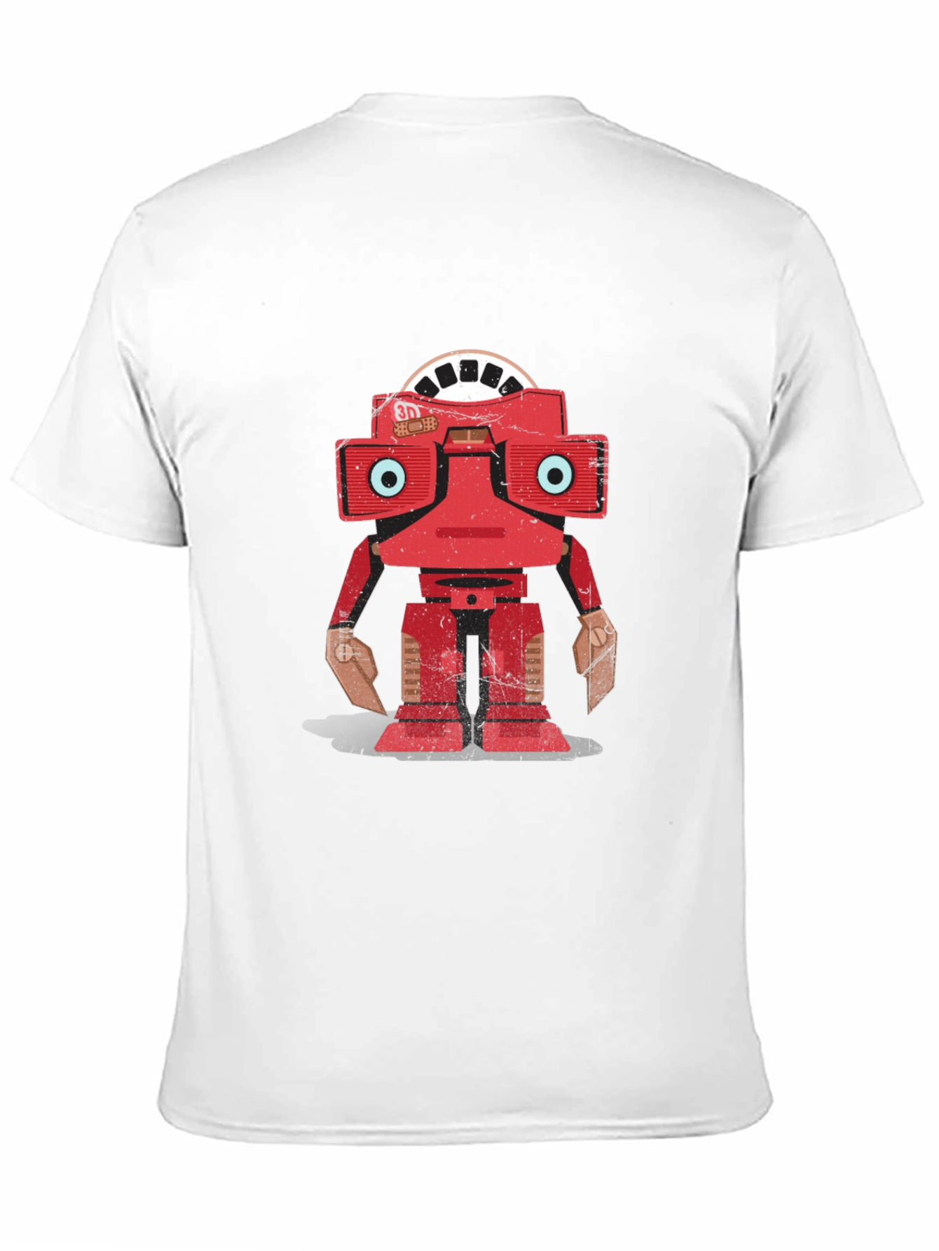 Retro Robot T-Shirt - Nostalgic Design