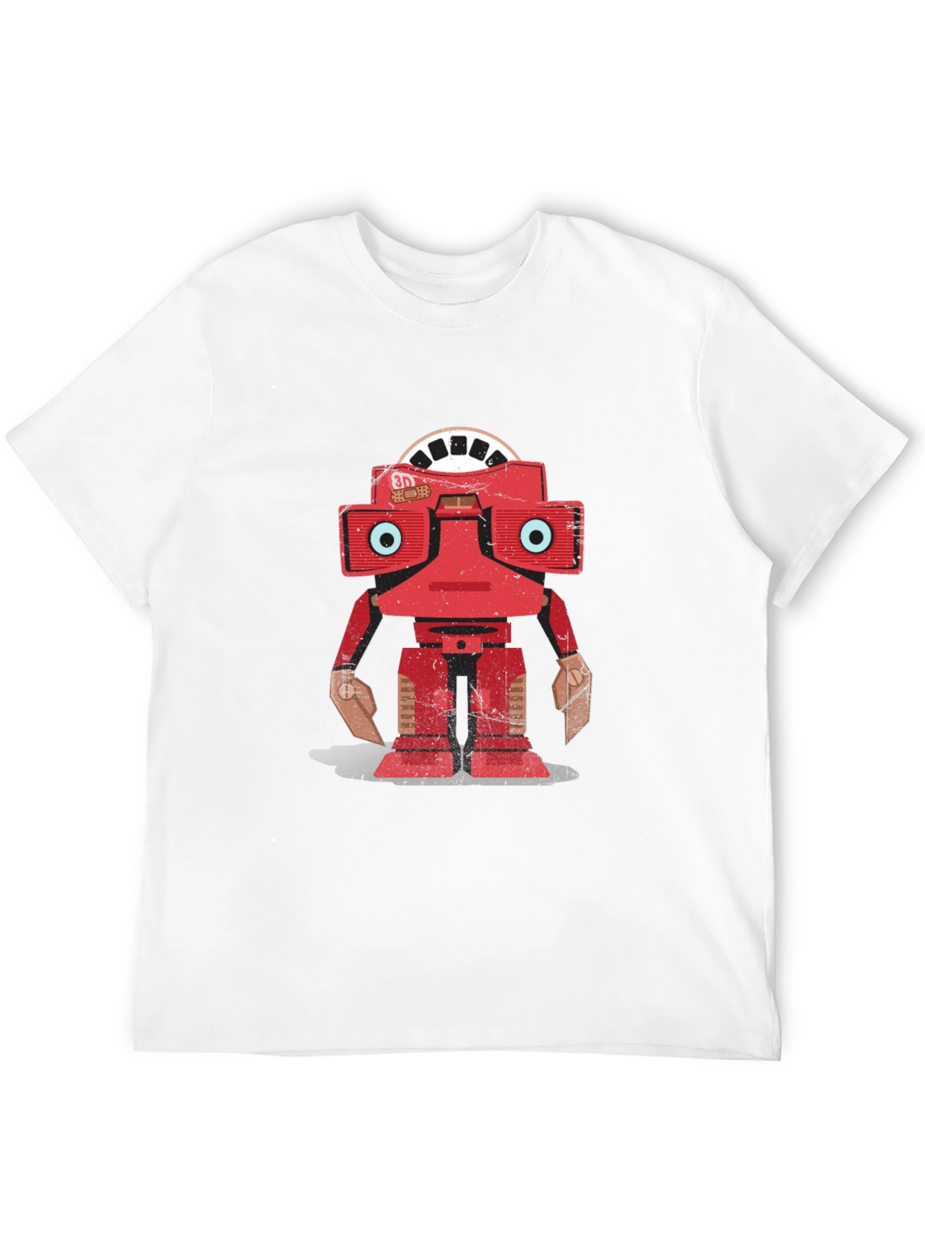 Retro Robot T-Shirt - Nostalgic Design