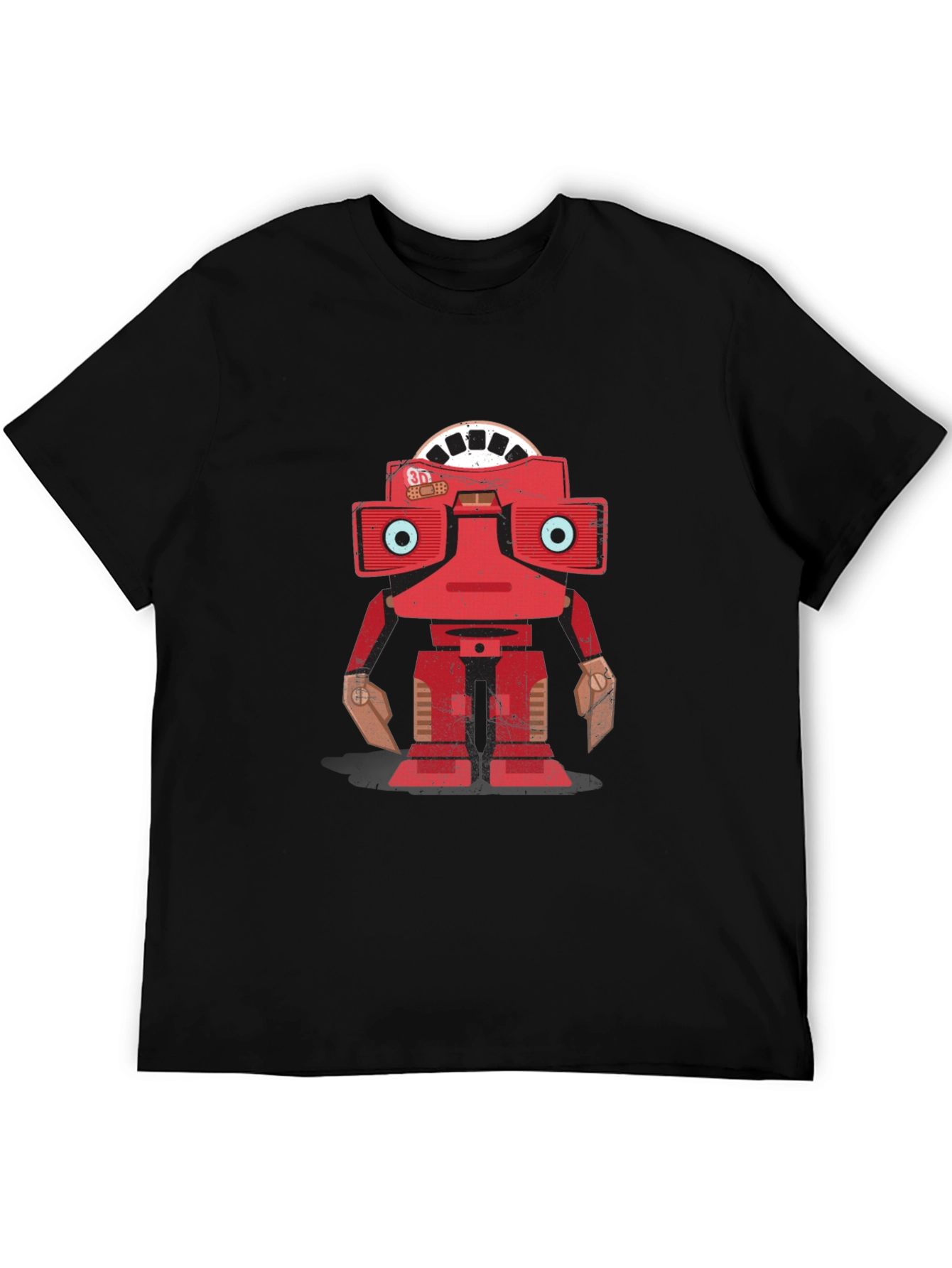 Retro Robot T-Shirt - Nostalgic Design