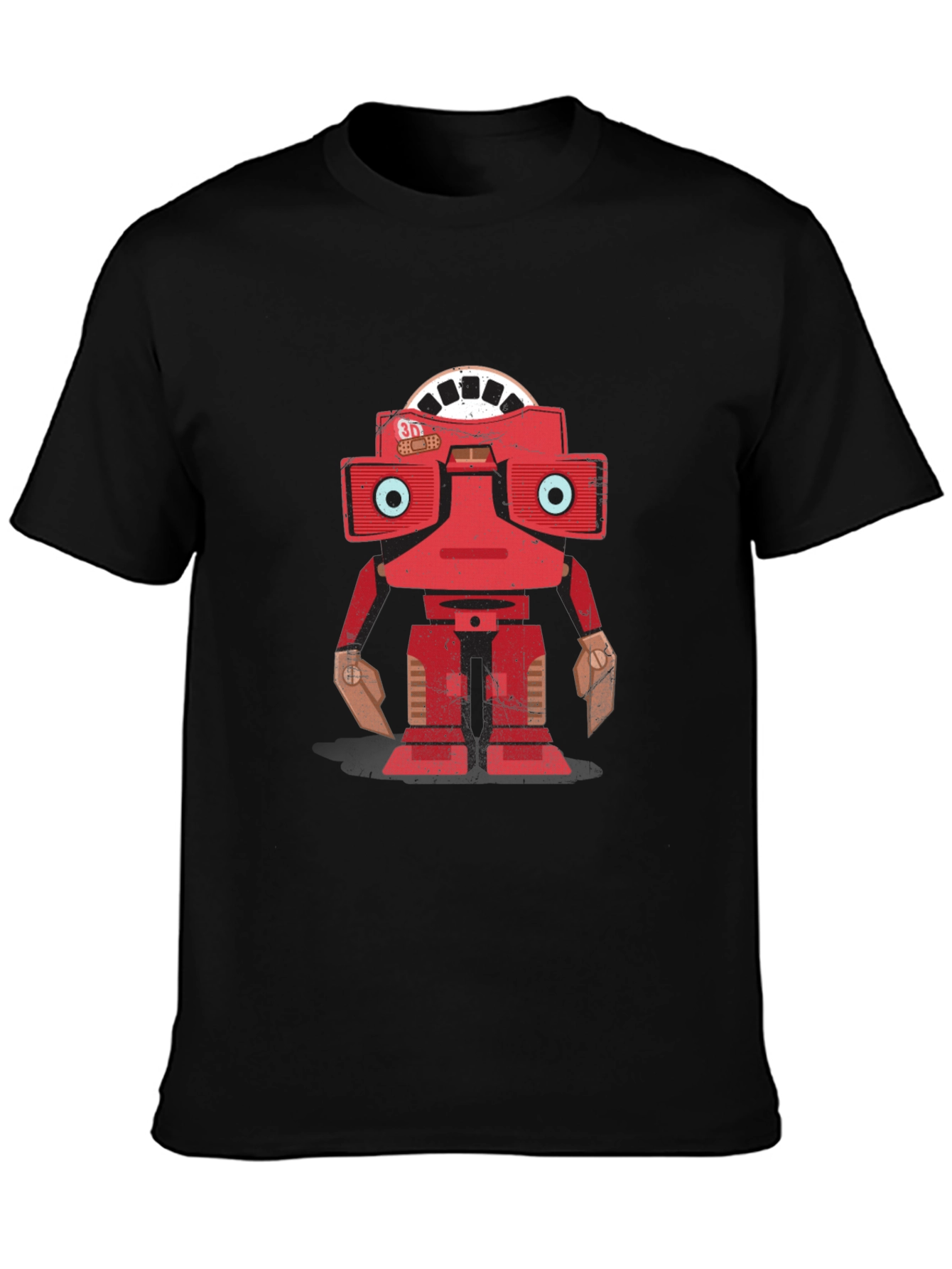 Retro Robot T-Shirt - Nostalgic Design