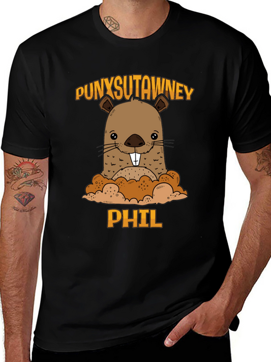 Punxsutawney Phil Groundhog Day T-Shirt