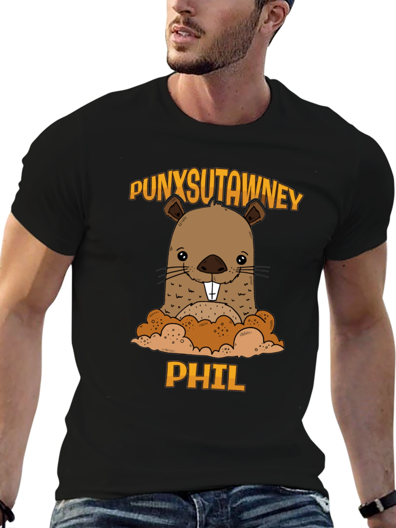 Punxsutawney Phil Groundhog Day T-Shirt