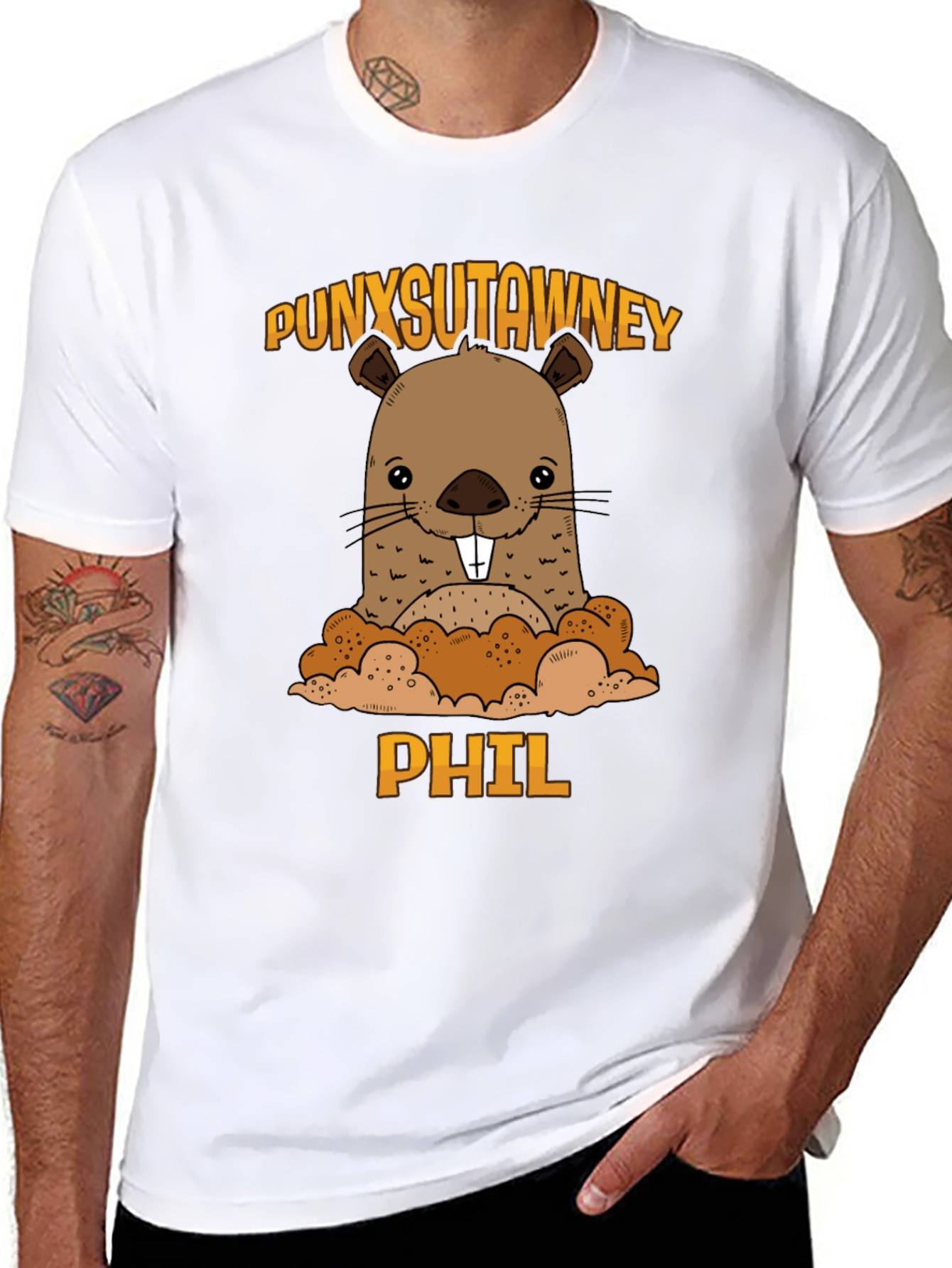 Punxsutawney Phil Groundhog Day T-Shirt