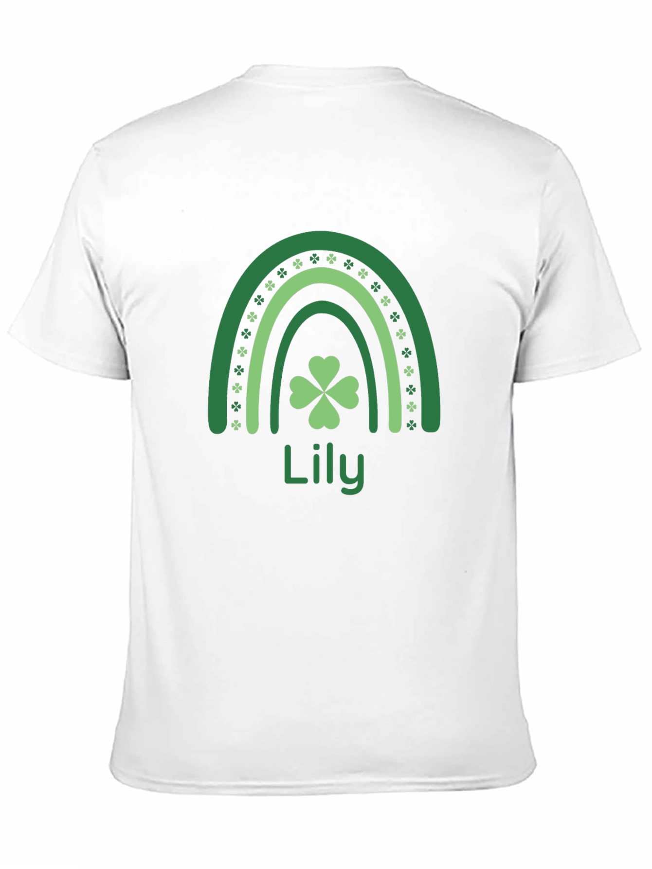 Lily Shamrock Rainbow St. Patricks Day T-Shirt