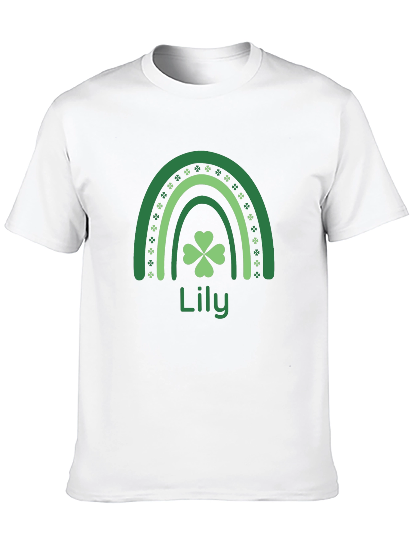 Lily Shamrock Rainbow St. Patricks Day T-Shirt