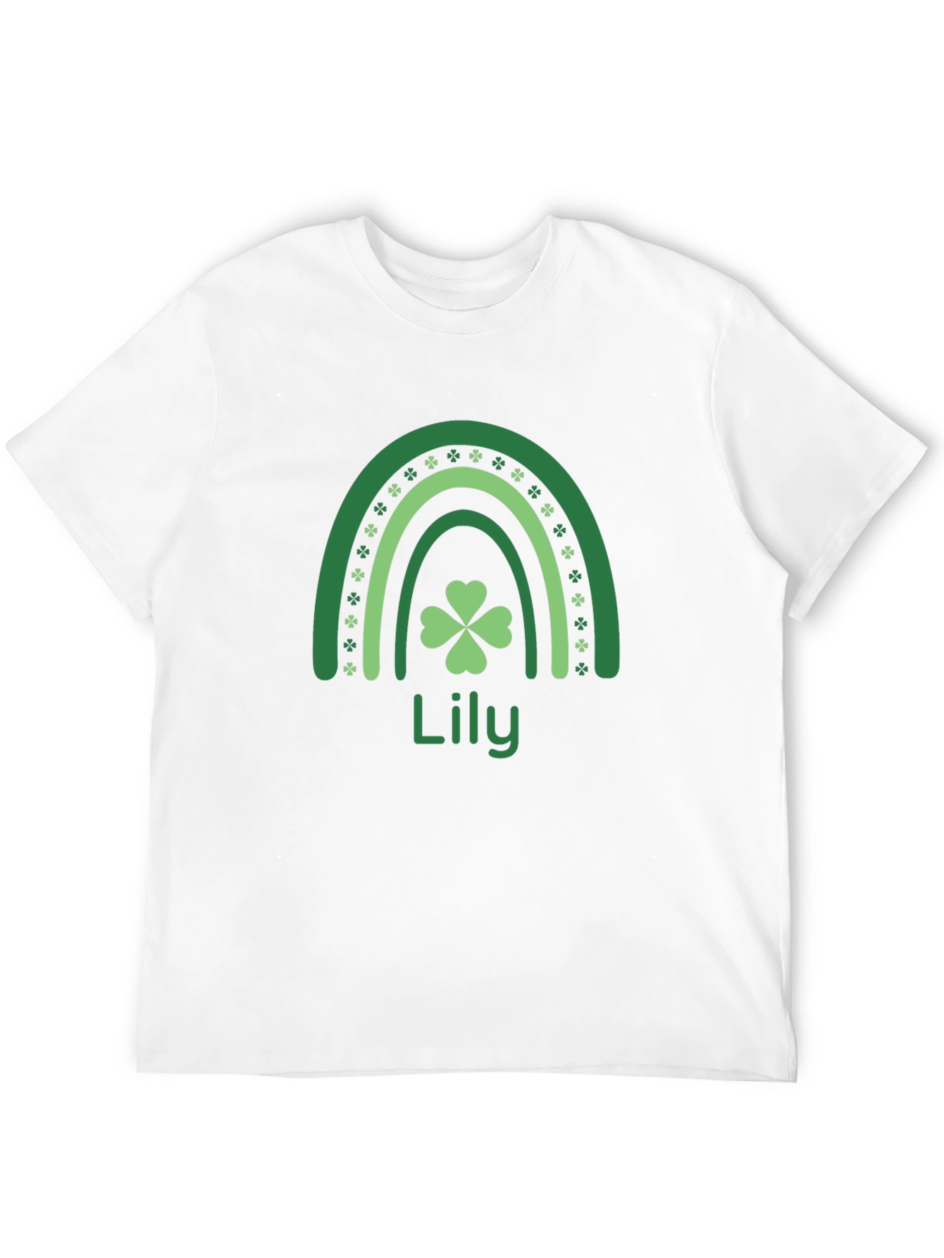 Lily Shamrock Rainbow St. Patricks Day T-Shirt