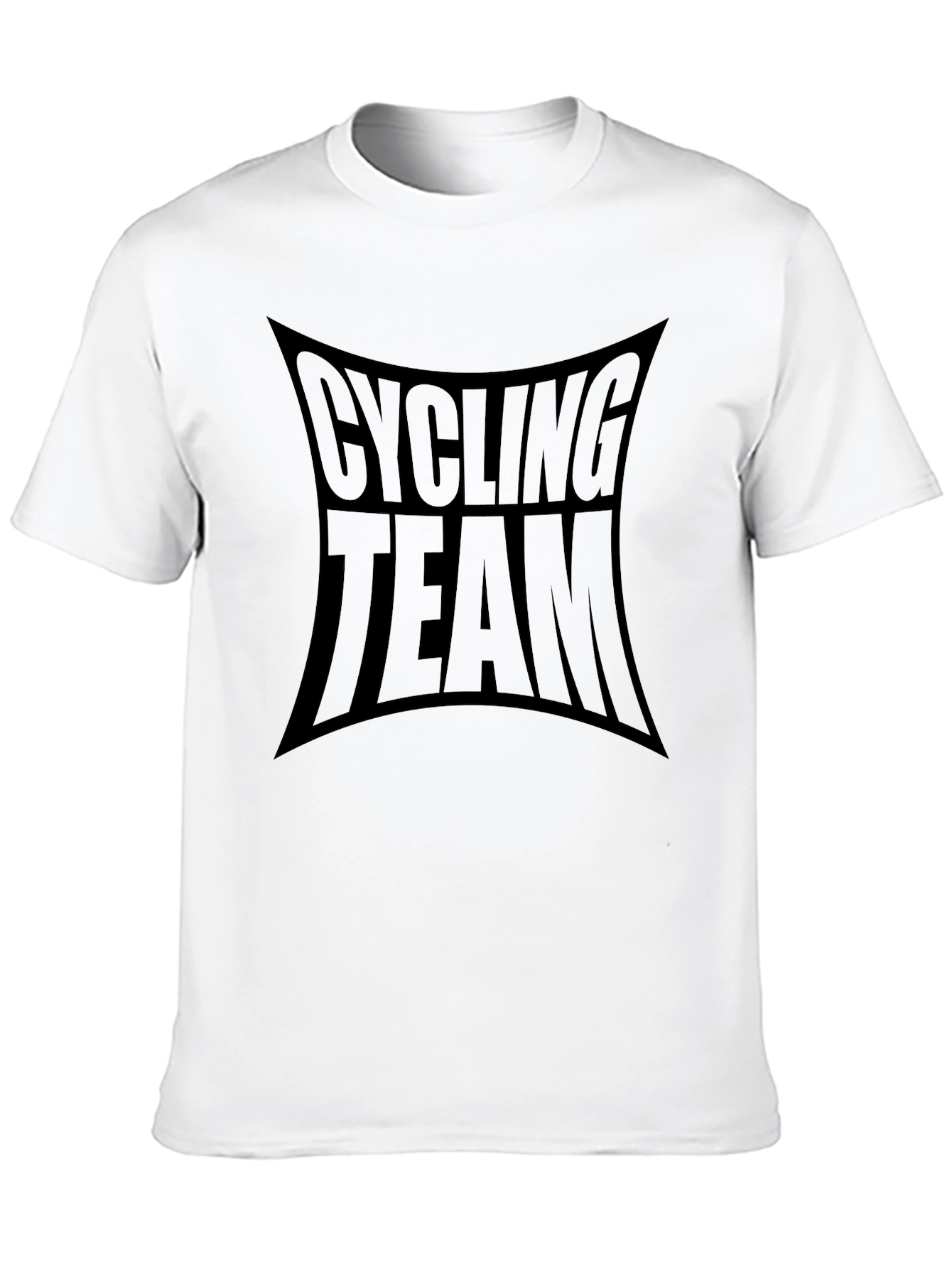 Cycling Team Black T-Shirt