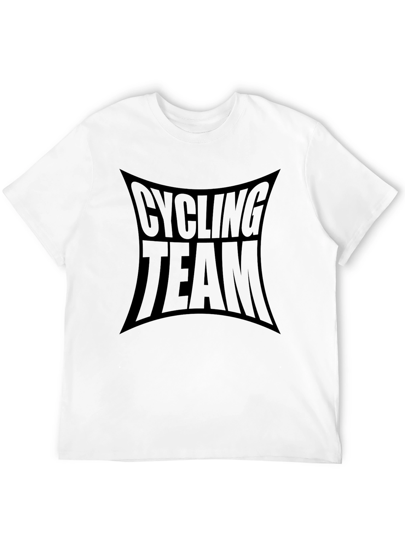 Cycling Team Black T-Shirt