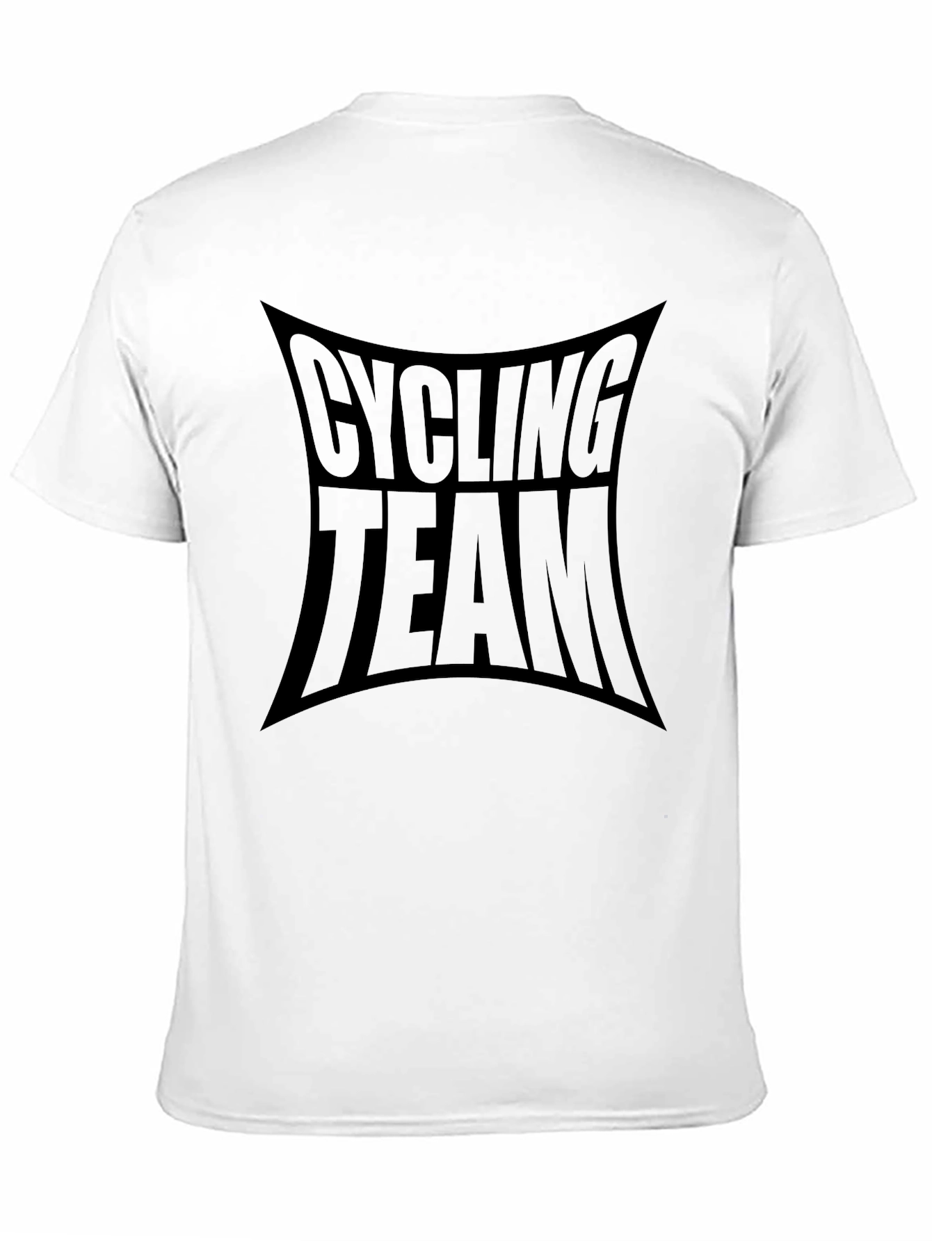 Cycling Team Black T-Shirt