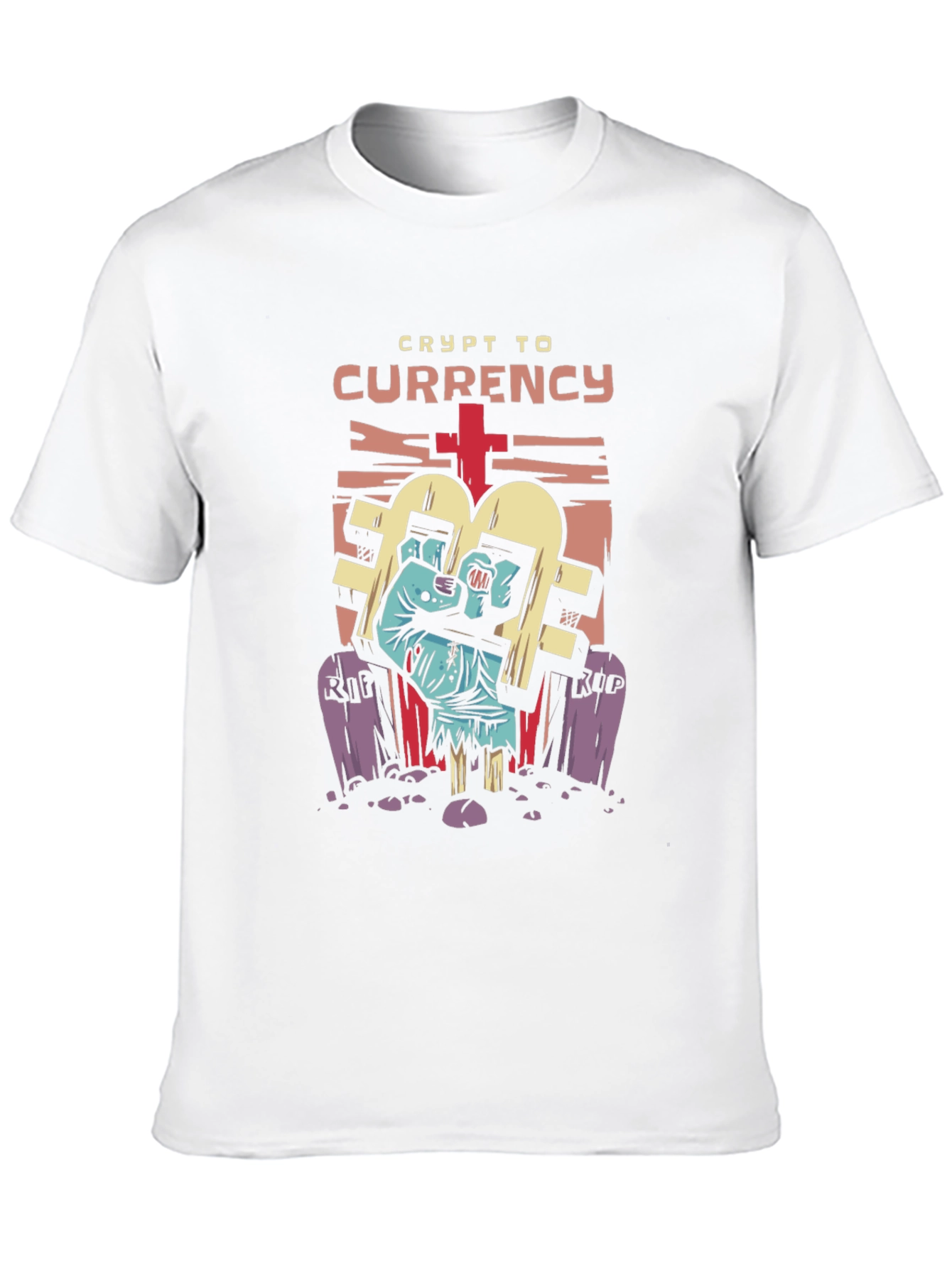 Crypto to Currency Graphic T-Shirt