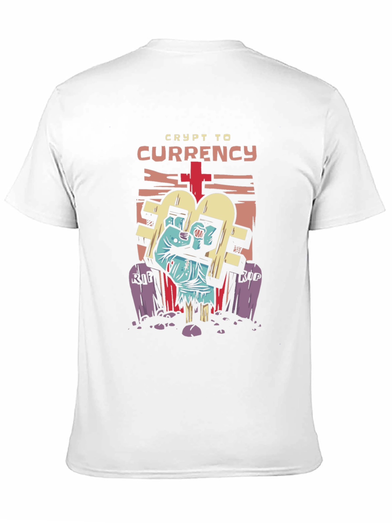 Crypto to Currency Graphic T-Shirt