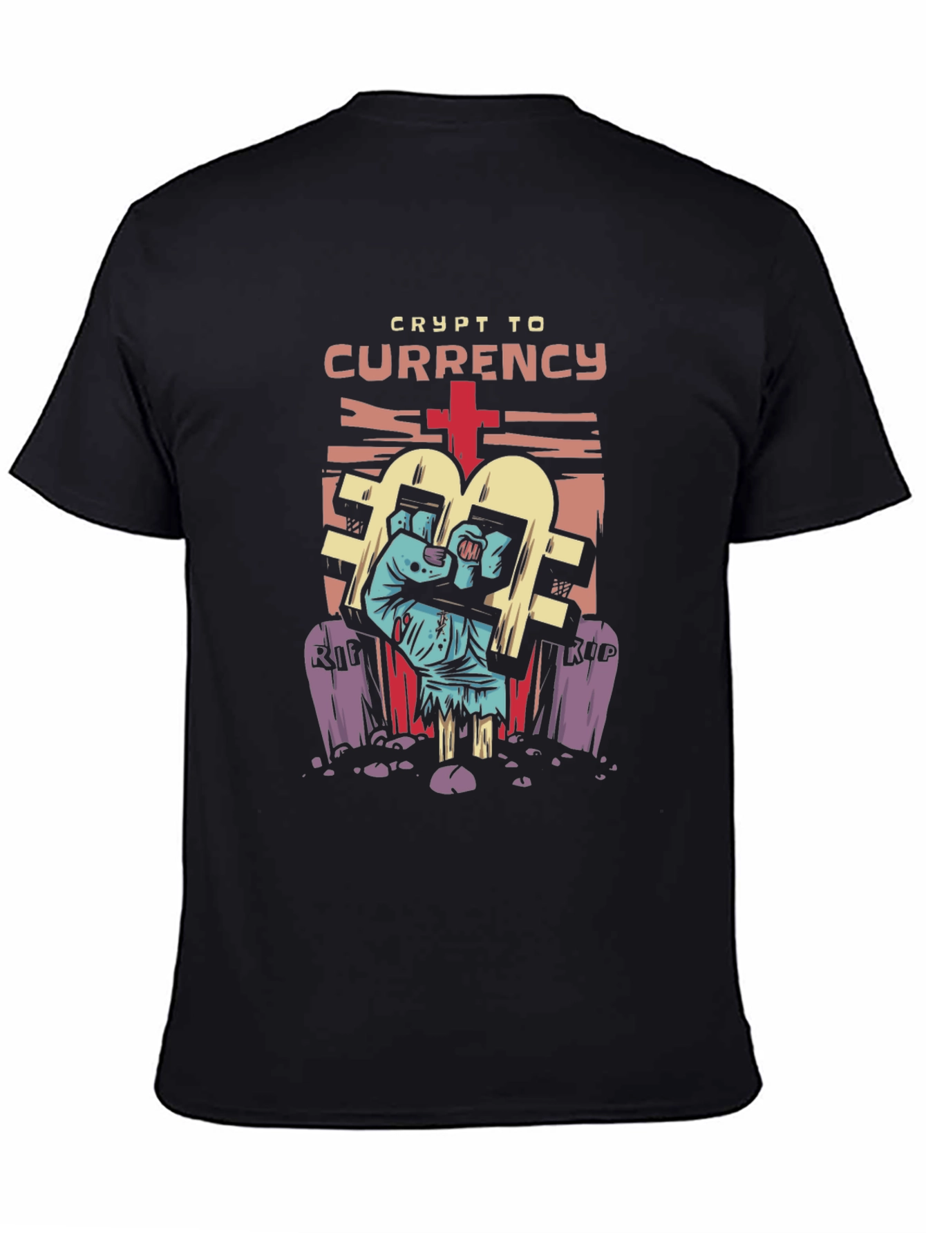Crypto to Currency Graphic T-Shirt
