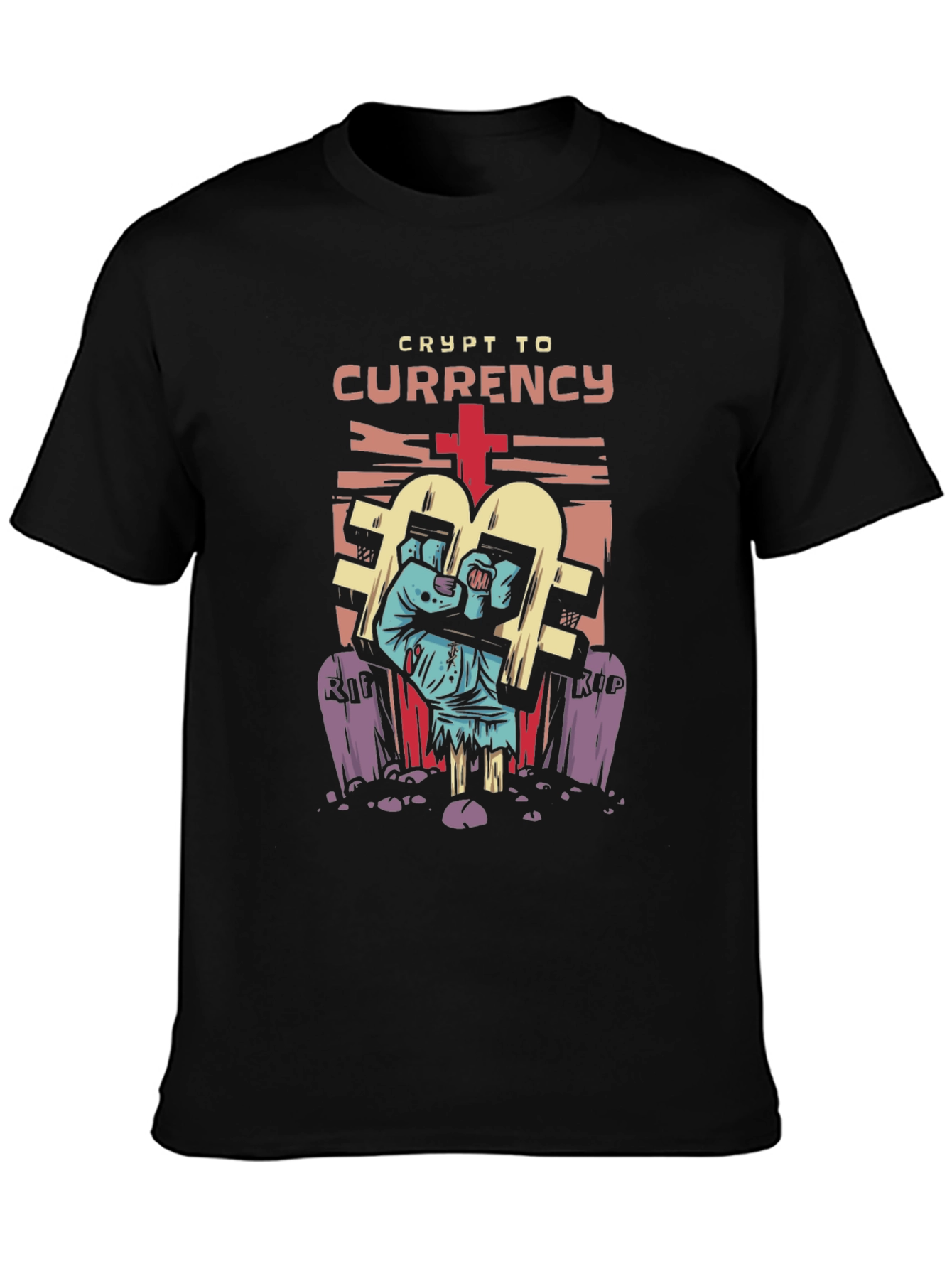 Crypto to Currency Graphic T-Shirt