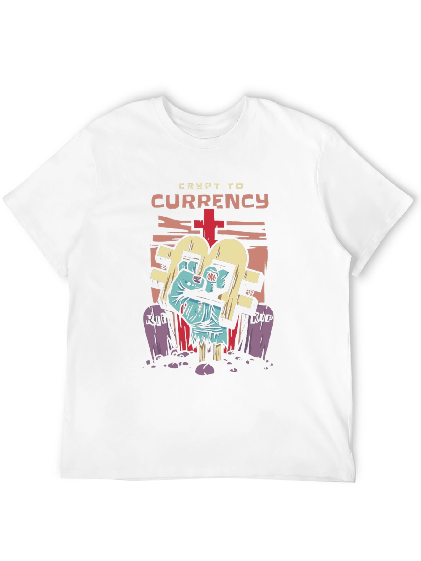 Crypto to Currency Graphic T-Shirt