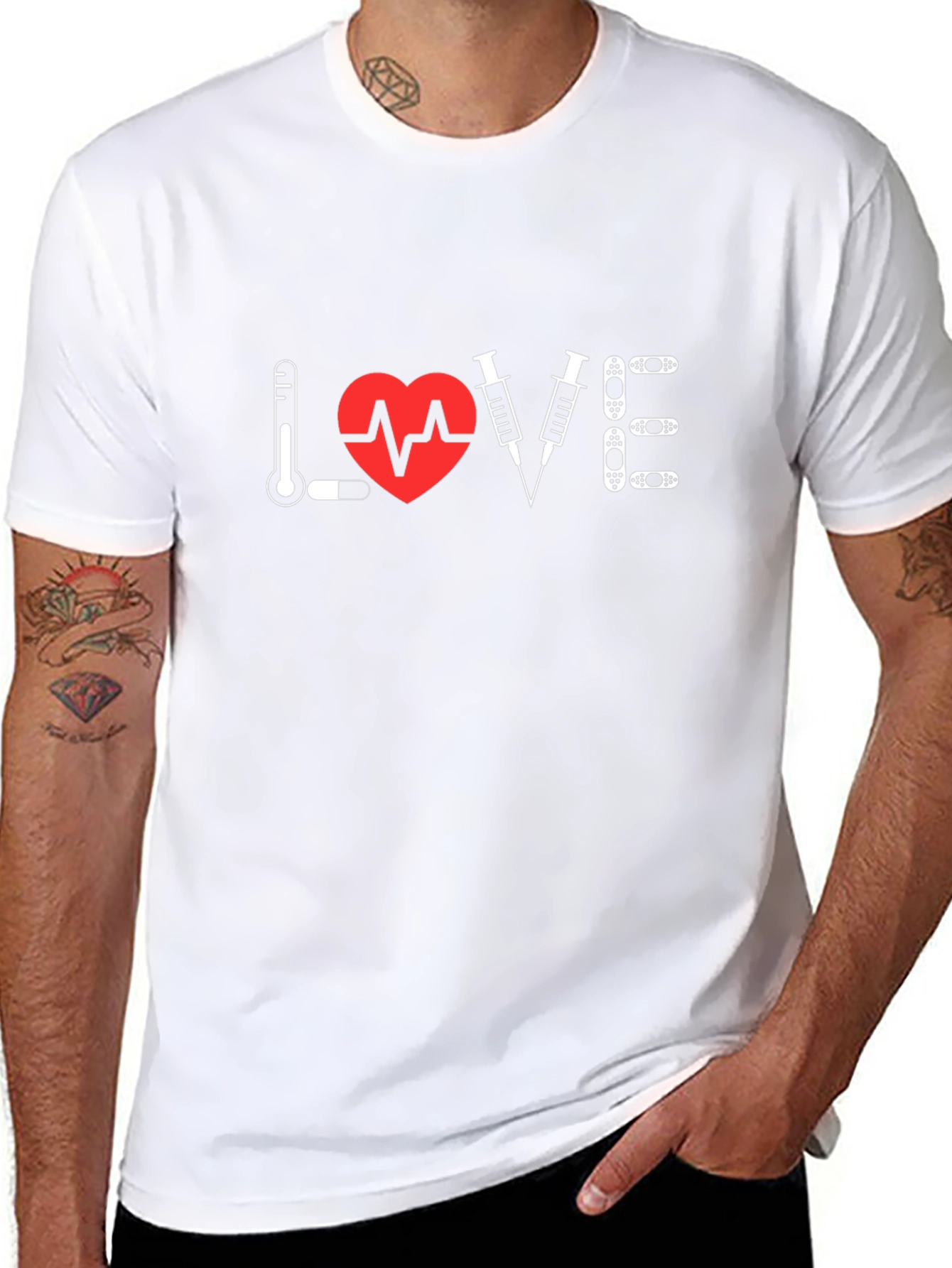 Nurse Love T-Shirt - Medical Staff Appreciation Tee