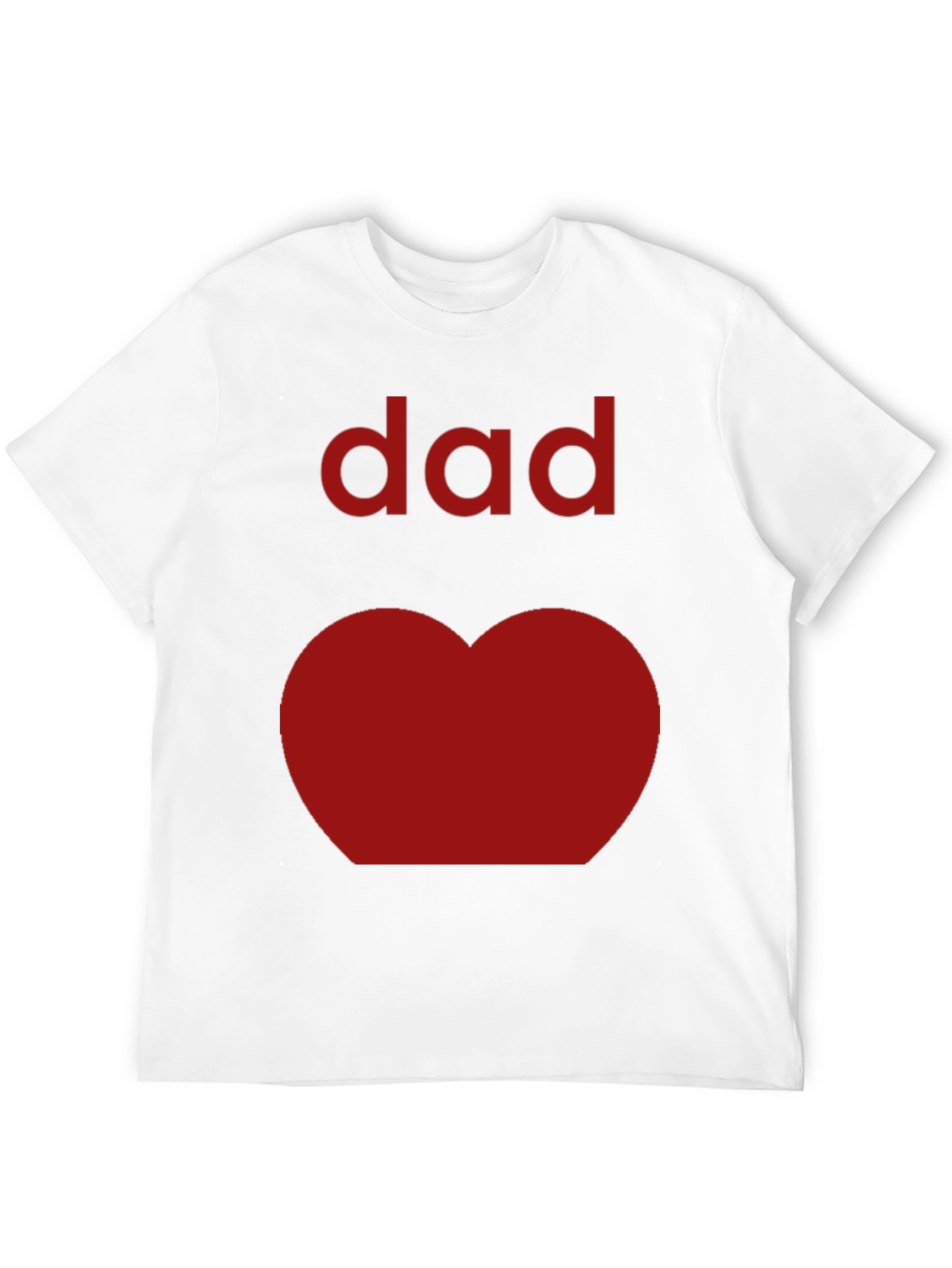 Dad Heart T-Shirt - Fathers Day Tee